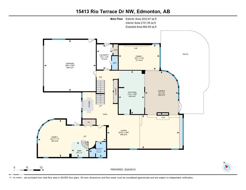 Photo 52 at 15413 Rio Terrace Drive NW, Rio Terrace, Edmonton