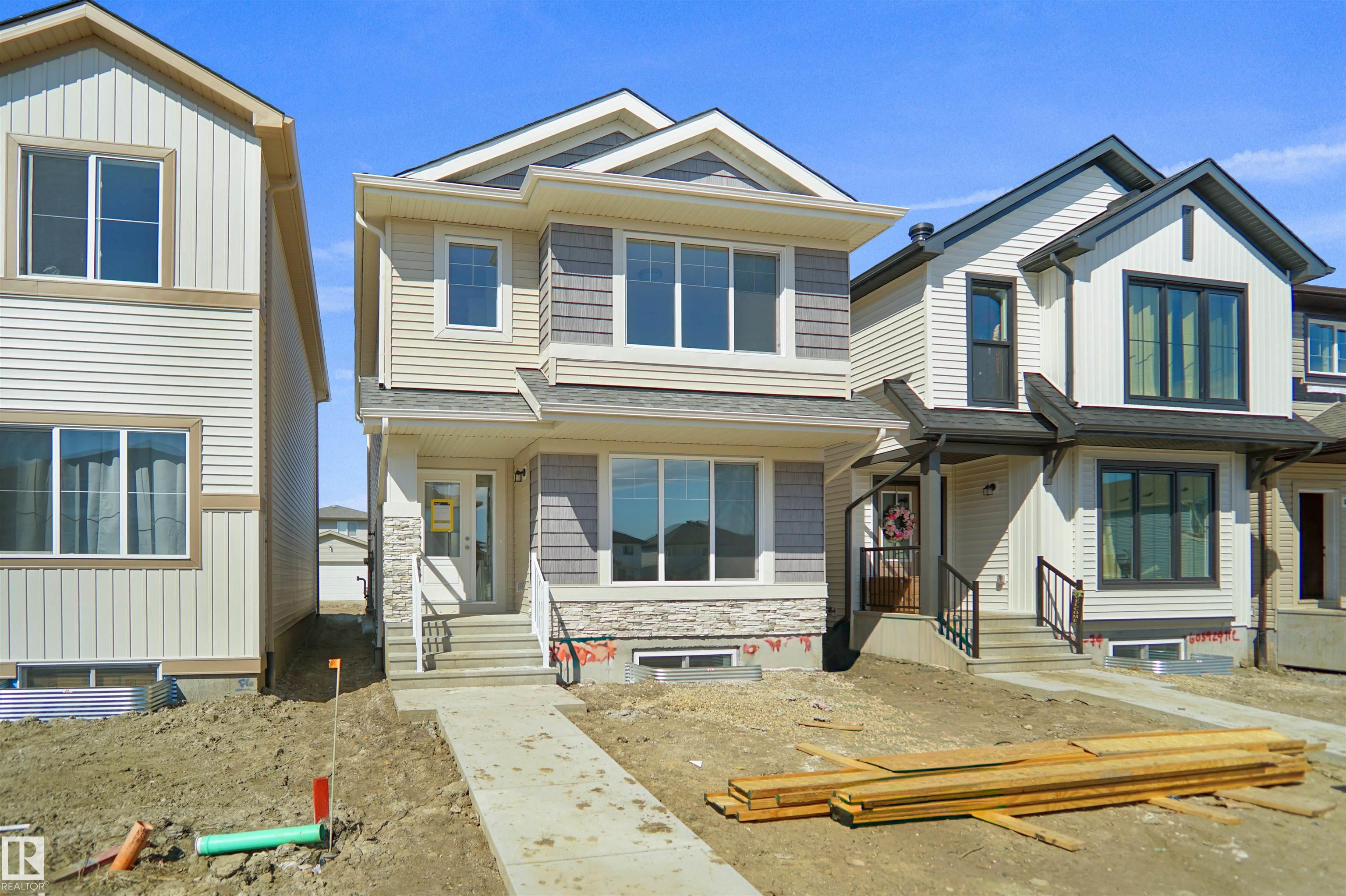 Welcome to the "Brooklyn" built by the award-winning builder Pacesetter homes and is located in the heart of Crystalina Nera. The Brooklyn model is 1,648 square feet and has a stunning floorplan with plenty of open space. Three bedrooms and two-and-a-half bathrooms are laid out to maximize functionality, making way for a spacious bonus room area, upstairs laundry, and an open to above staircase. The kitchen has a large island which is next to a sizeable nook and great room with stunning 3 panel windows. Close to all amenities and easy access to the Anthony Henday and Manning Drive. This home also ha a side separate entrance and two large windows perfect for a future income suite. *** Home is under construction and almost complete the photos being used are from the exact home recently built but colors may vary, home should be completed the end next week and photos will be updated  ***