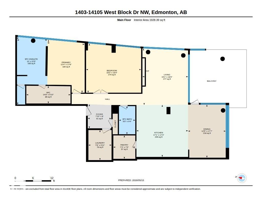 Photo 75 at 1403 - 14105 West Block Drive NW, Glenora, Edmonton