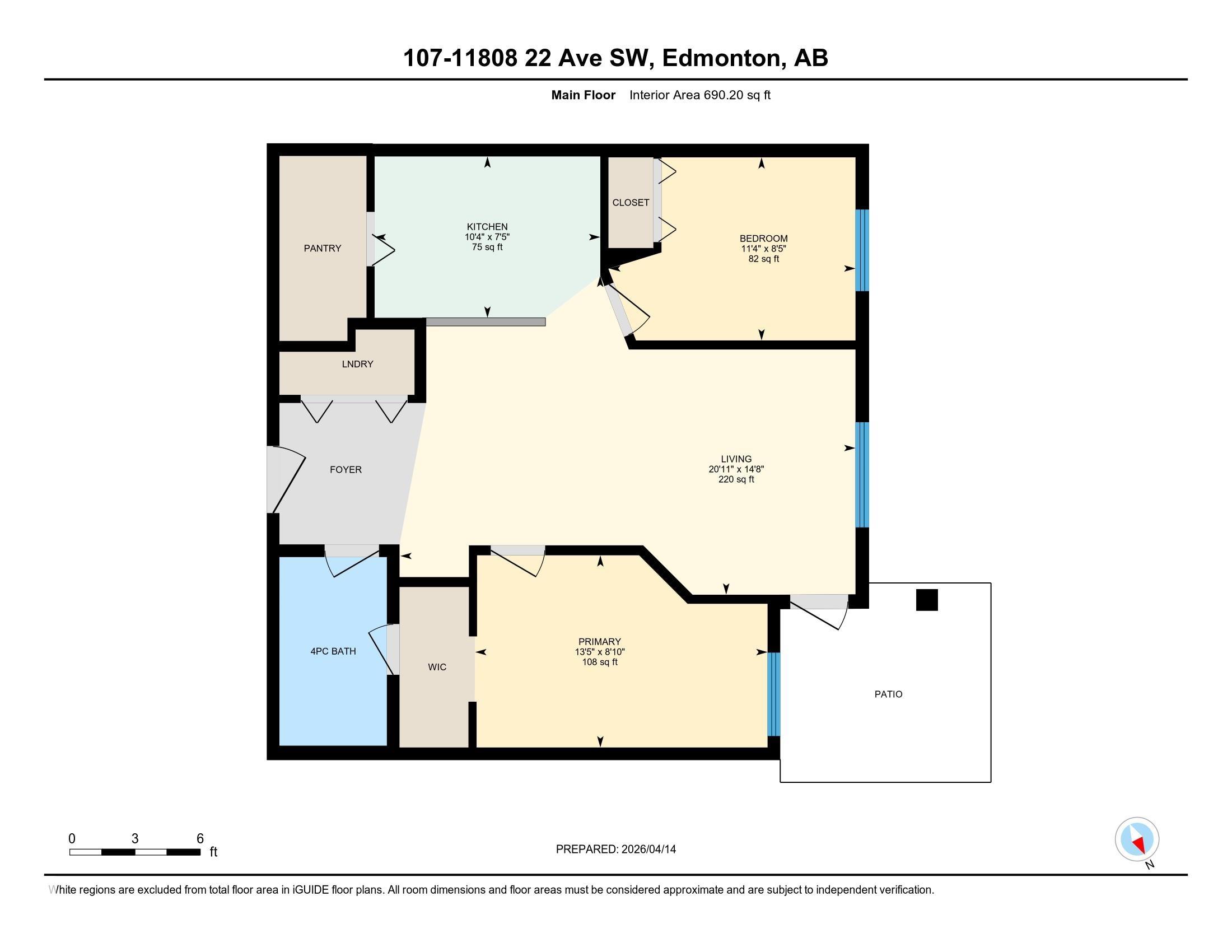 Photo 25 at 107 - 11808 22 Avenue SW, Rutherford, Edmonton