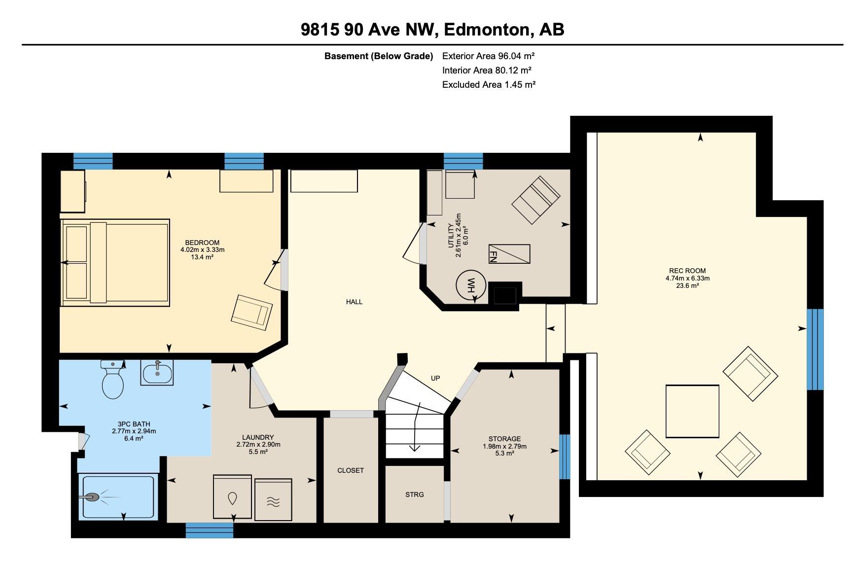 Photo 45 at 9815 90 Avenue NW, Strathcona, Edmonton