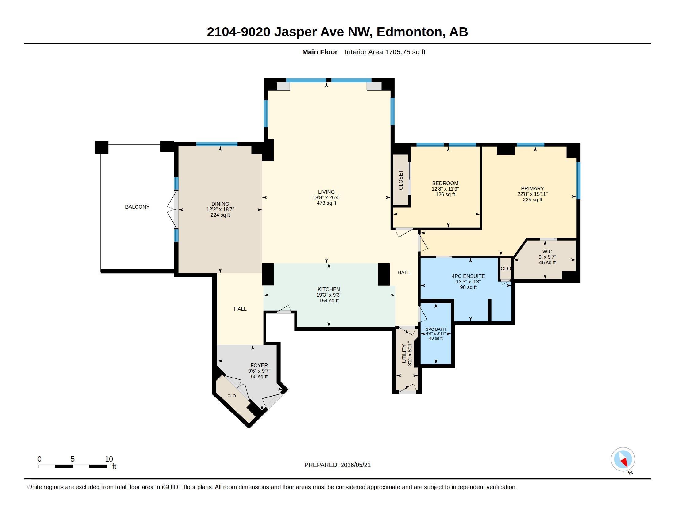 Photo 75 at 2104 - 9020 Jasper Avenue NW, Boyle Street, Edmonton