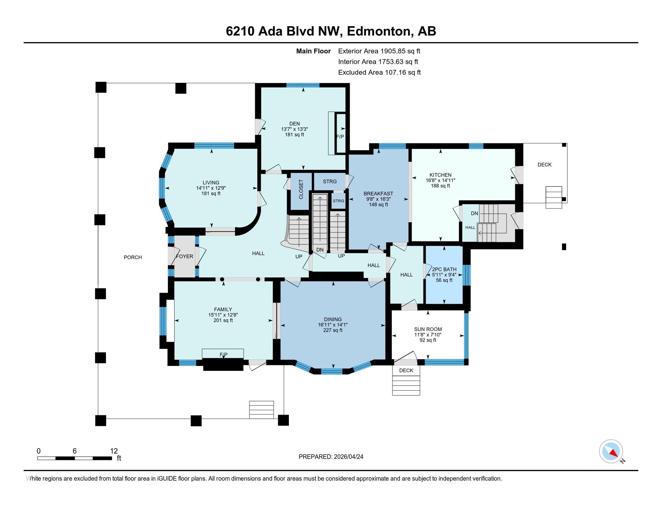 Photo 65 at 6210 Ada Boulevard NW, Highlands, Edmonton