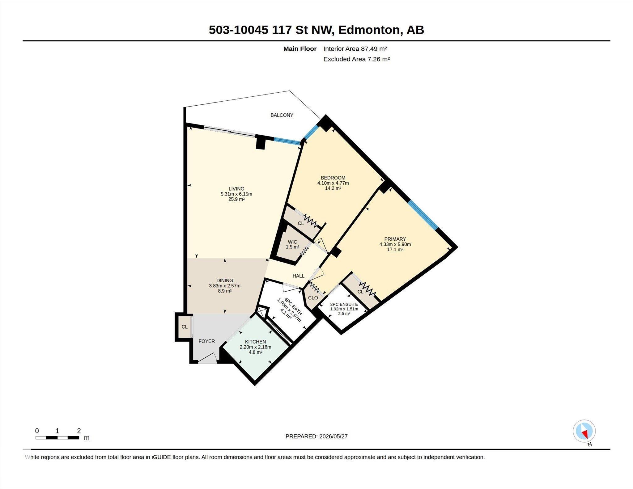 Photo 56 at 503 - 10045 117 Street NW, Wîhkwêntôwin, Edmonton