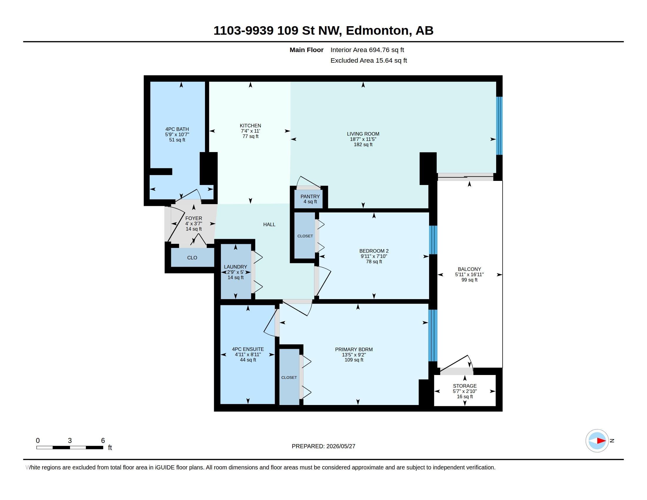 Photo 22 at 1103 - 9939 109 Street NW, Downtown, Edmonton