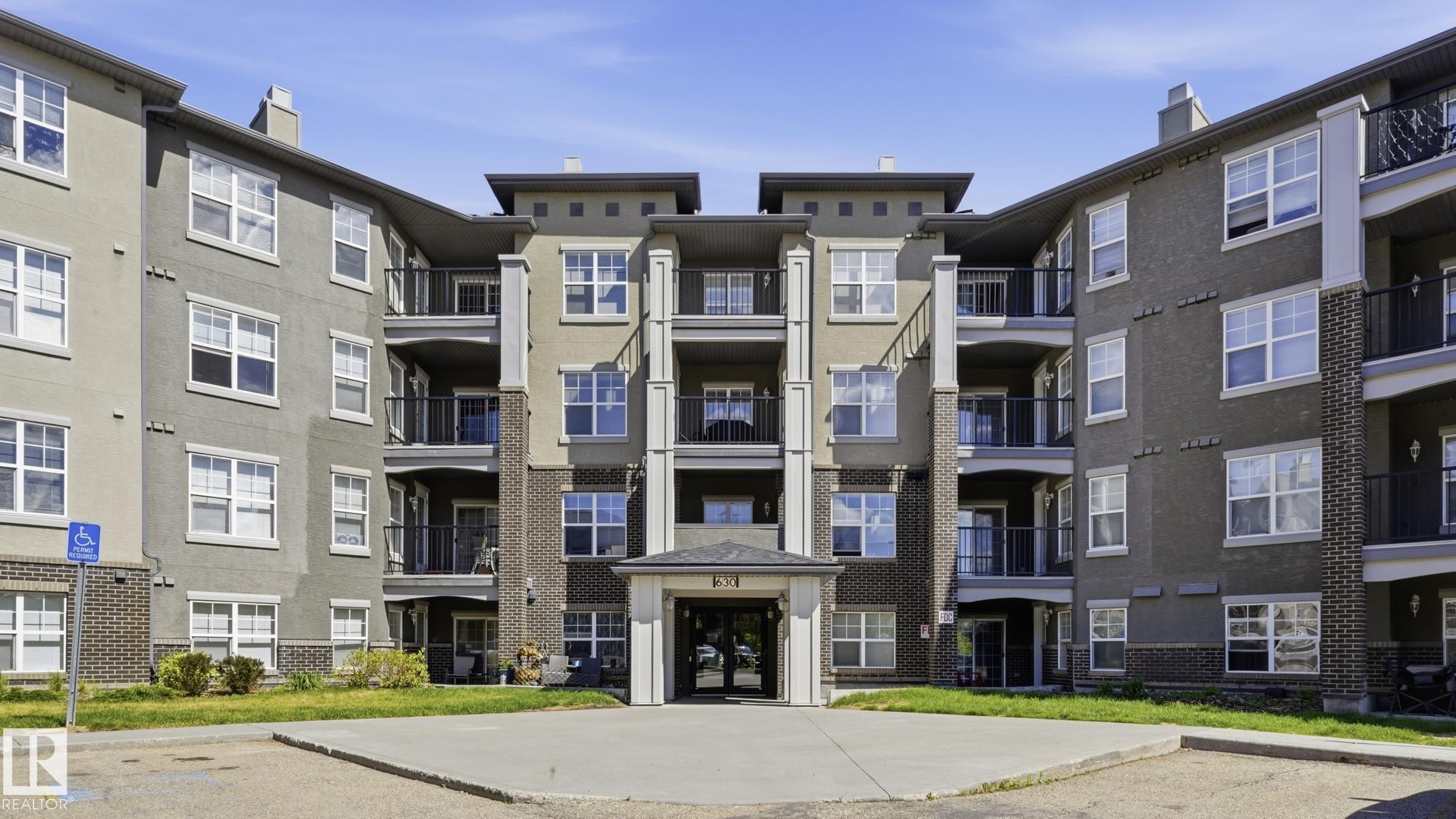 Welcome to this bright and spacious 929 sq. ft. corner suite in the sought-after community of MacEwan! This well-designed condo offers 2 bedrooms, 2 full bathrooms, and an open-concept layout ideal for everyday living and entertaining. The functional kitchen overlooks the dining and living areas, while the primary bedroom features its own private ensuite. Enjoy the added convenience of in-suite laundry, a private deck, and 1 heated underground parking stall. Best of all, the condo fees include ALL utilities?a rare and valuable feature! Located just minutes from Anthony Henday Drive and Ellerslie Road, with shopping, restaurants, and everyday amenities within walking distance. An excellent opportunity for first-time buyers, downsizers, or investors looking for exceptional value in a fantastic location.