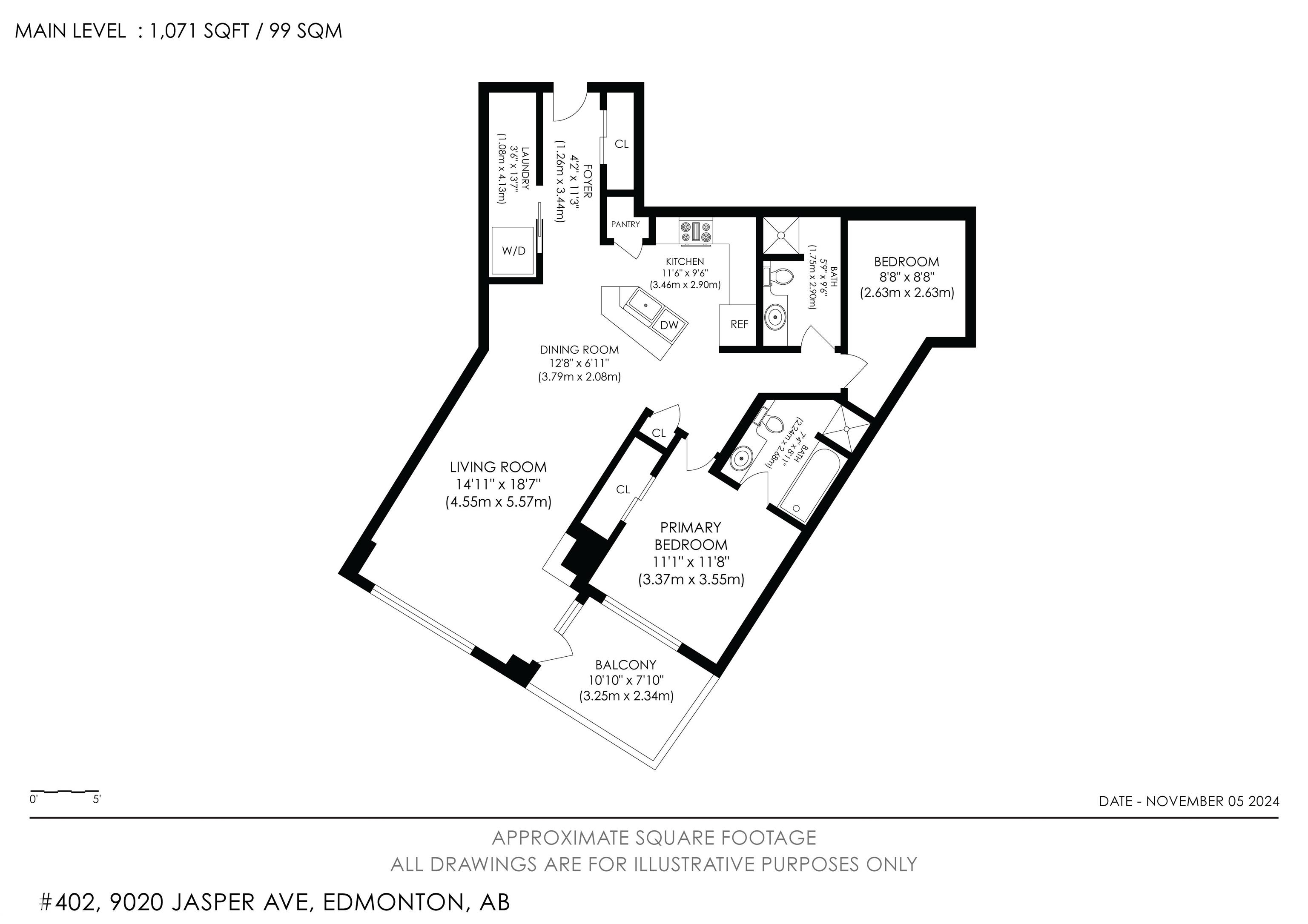 Photo 21 at 402 - 9020 Jasper Avenue NW, Boyle Street, Edmonton