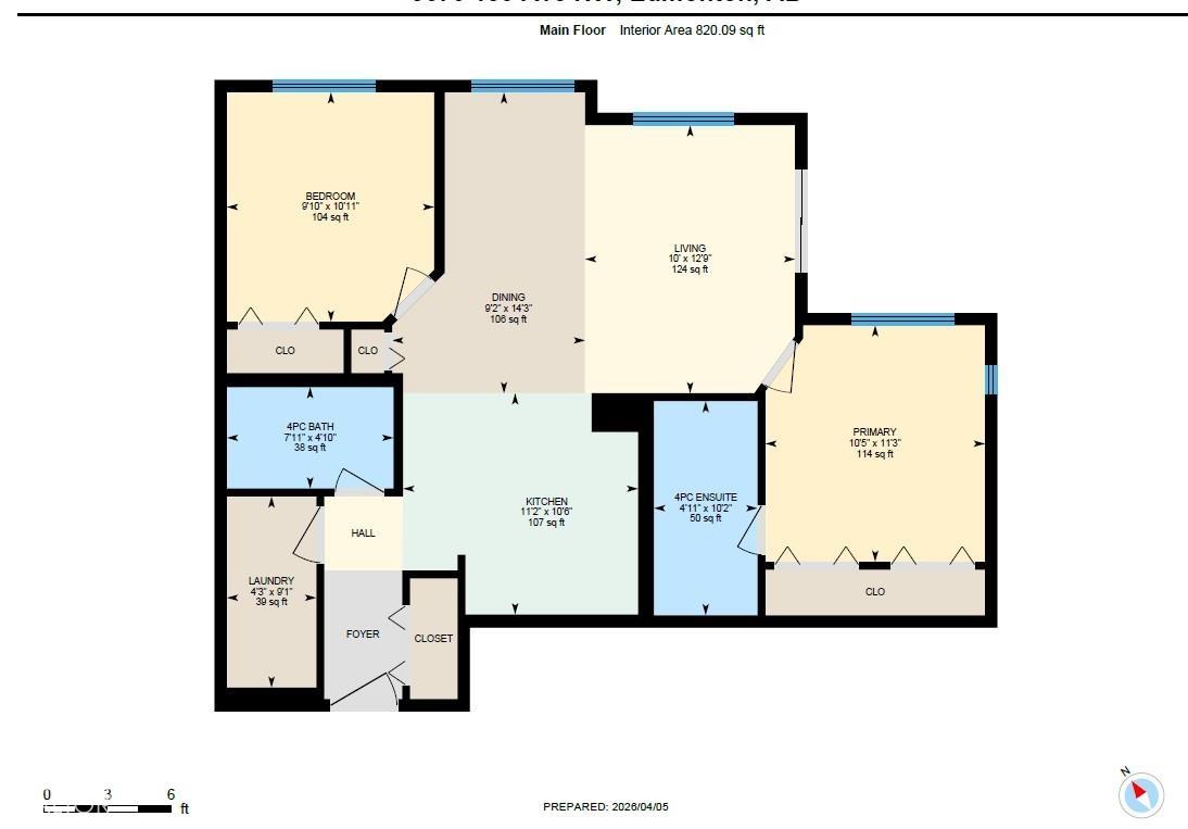 402 - 3670 139 Avenue NW, Clareview Town Centre, Edmonton