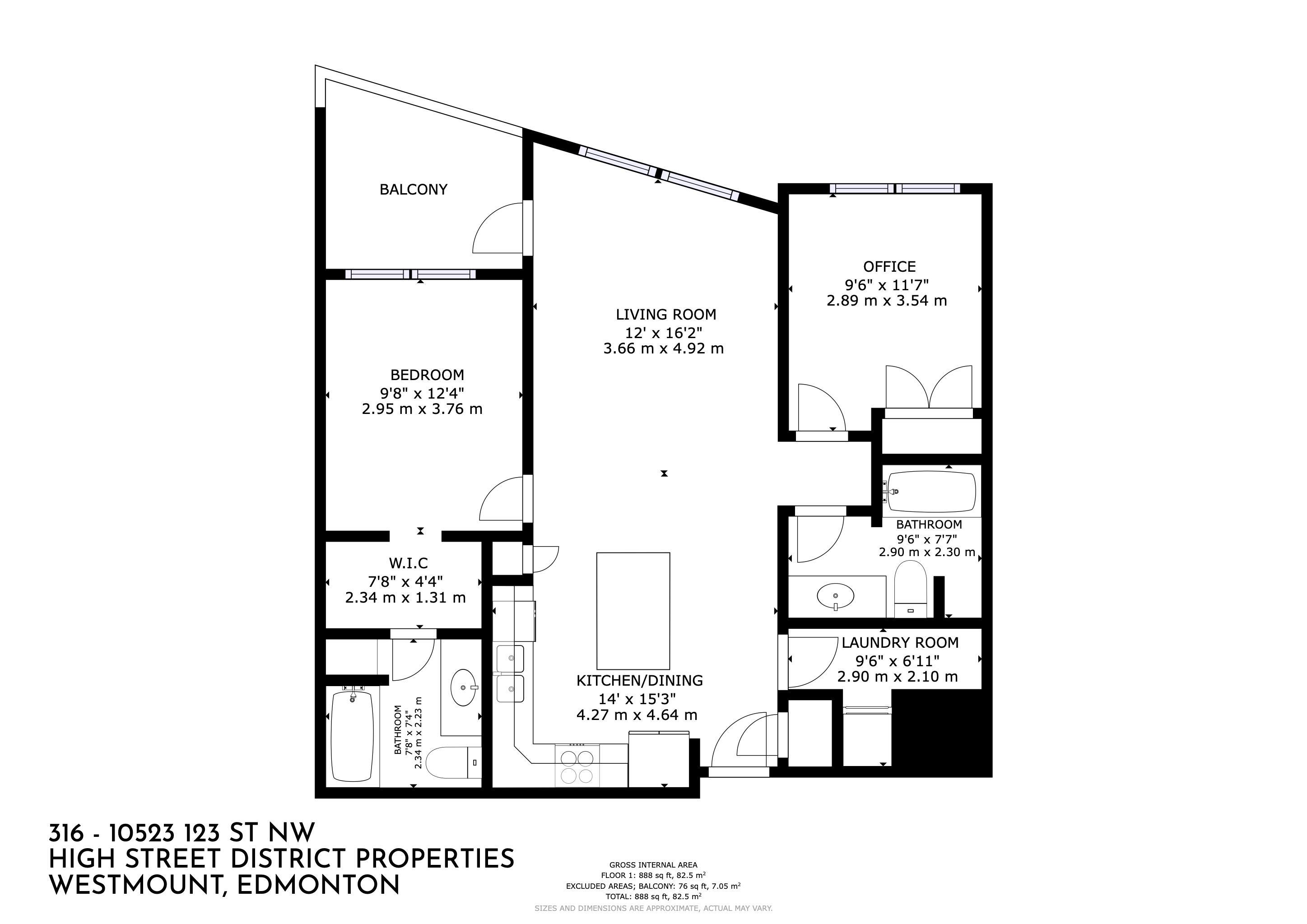 Photo 3 at 316 - 10523 123 Street NW, Westmount, Edmonton