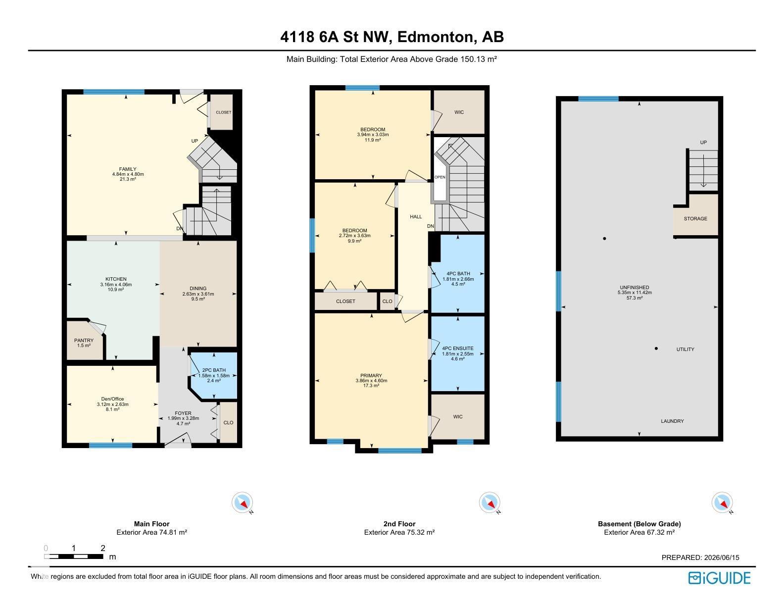 Photo 12 at 4118 6a Street NW, Maple Crest, Edmonton