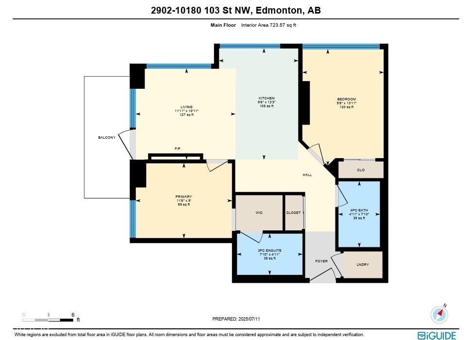 Photo 5 at 2902 - 10180 103 Street NW, Downtown, Edmonton
