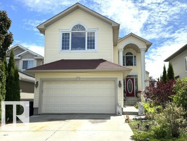Welcome to this stunning custom-built 2-storey home offering 2,230 sq ft of beautifully upgraded living space! Main floor greets you with the open-to-below foyer highlighted by imported crystal chandeliers. The large & bright living room is filled w large windows & abundant natural light, a cozy fireplace & TV niche. Exquisite hand-painted 18K gold leaf trim adds a unique touch of luxury & craftsmanship. Spacious chef-inspired kitchen features ample cabinetry, a centre island & a walk-in pantry. Convenient main floor laundry rm & a 2-piece bath. Stunning iron-railing staircase leads you to a generous family rm lots of windows along with 3 good-sized bedrooms. The king-sized master bedroom offers a walk-in closet & a luxurious 4-piece ensuite w corner tub. Step outside to the fully fenced, prof landscaped yard w a large deck, ideal for relaxation & summer BBQs. Located close to schools, parks, public transit & everyday amenities, this exceptional home offers space, elegance & incredible value. Don't miss!