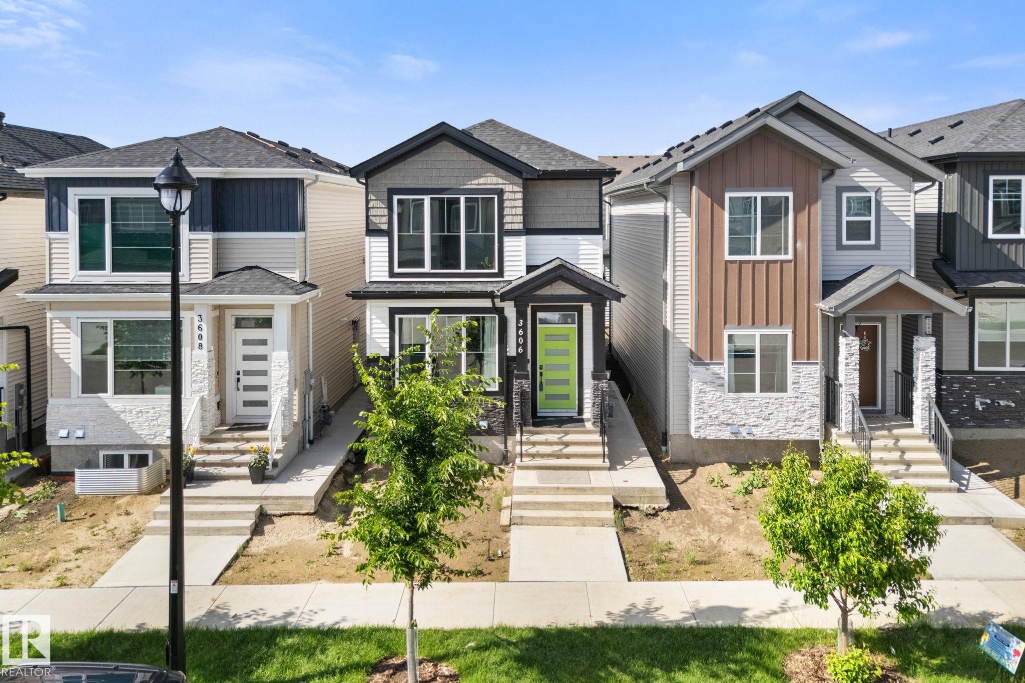 NO CONDO FEES! LEGAL BASEMENT SUITE! Welcome to this beautifully finished single-family home offering over 1,600 sq ft of thoughtfully designed living space, plus a fully legal 1 bed, 1 bath basement suite?perfect for investors, first-time buyers, or those looking to offset their mortgage with rental income. The main level features a bright and open floor plan with modern finishes throughout, a versatile den, and a full bathroom for added convenience. Upstairs you'll find 3 spacious bedrooms, including a comfortable primary retreat, providing plenty of room for the whole family. Situated on a quiet street close to schools, walking paths, parks, and everyday amenities, this home offers the perfect balance of comfort and convenience. The double detached garage is already complete and provides ample storage for vehicles, tools, and outdoor gear. The deck is finished, appliances are newer. Perfect for your first home, a smart investment property, or a place to downsize. Ready for your personal touch!