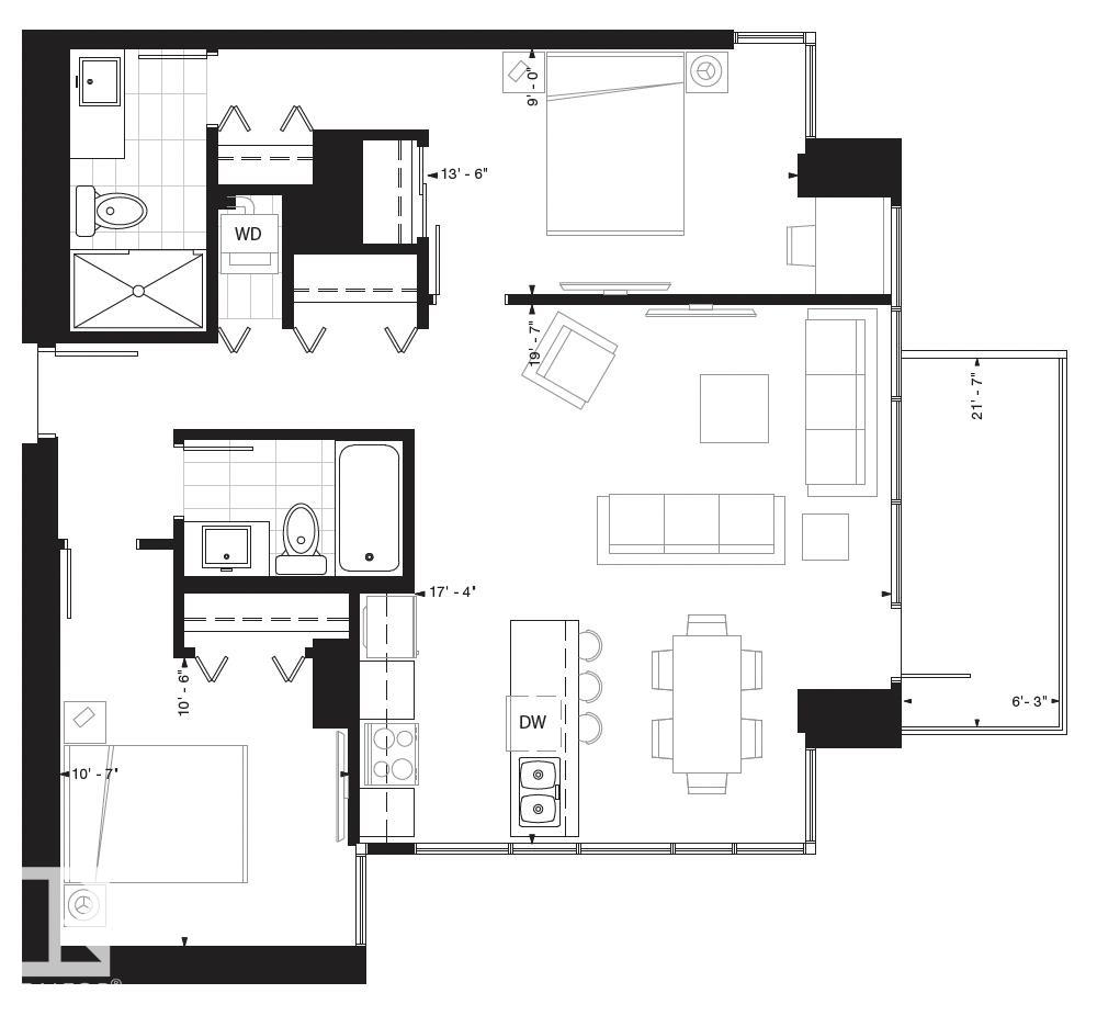 Photo 37 at 2804 - 10180 103 Street NW, Downtown, Edmonton