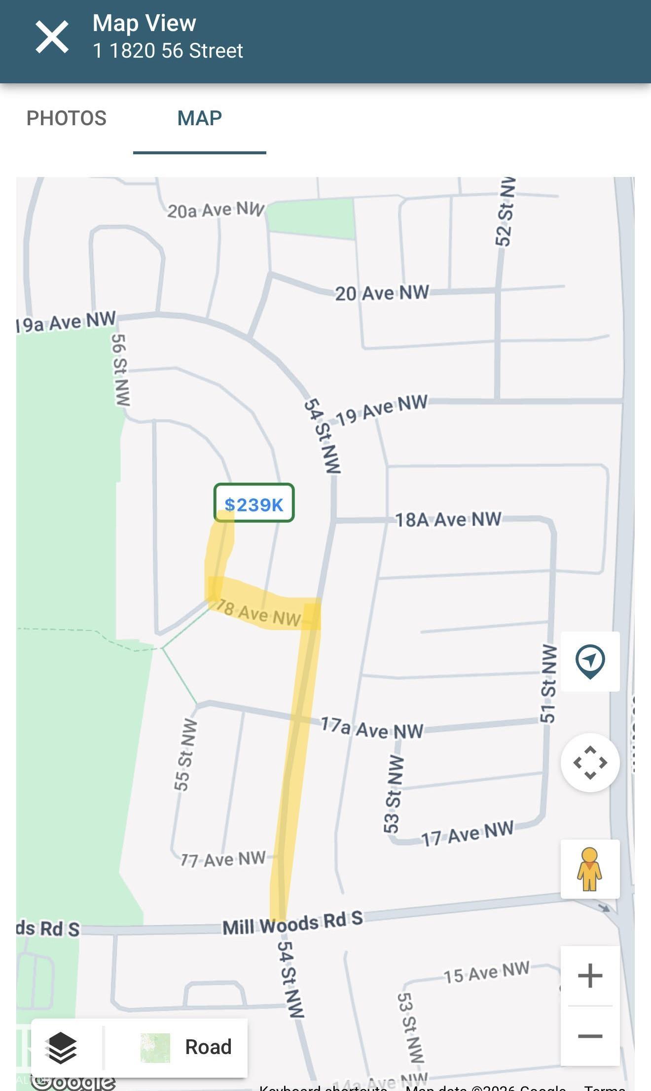 1 - 1820 56 Street NW, Meyokumin, Edmonton