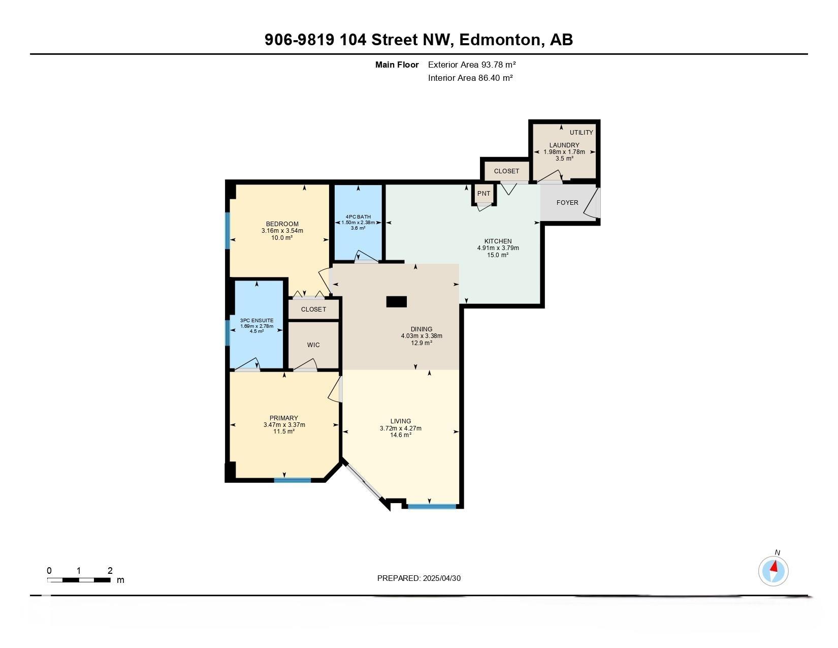 Photo 25 at 906 - 9819 104 Street NW, Downtown, Edmonton