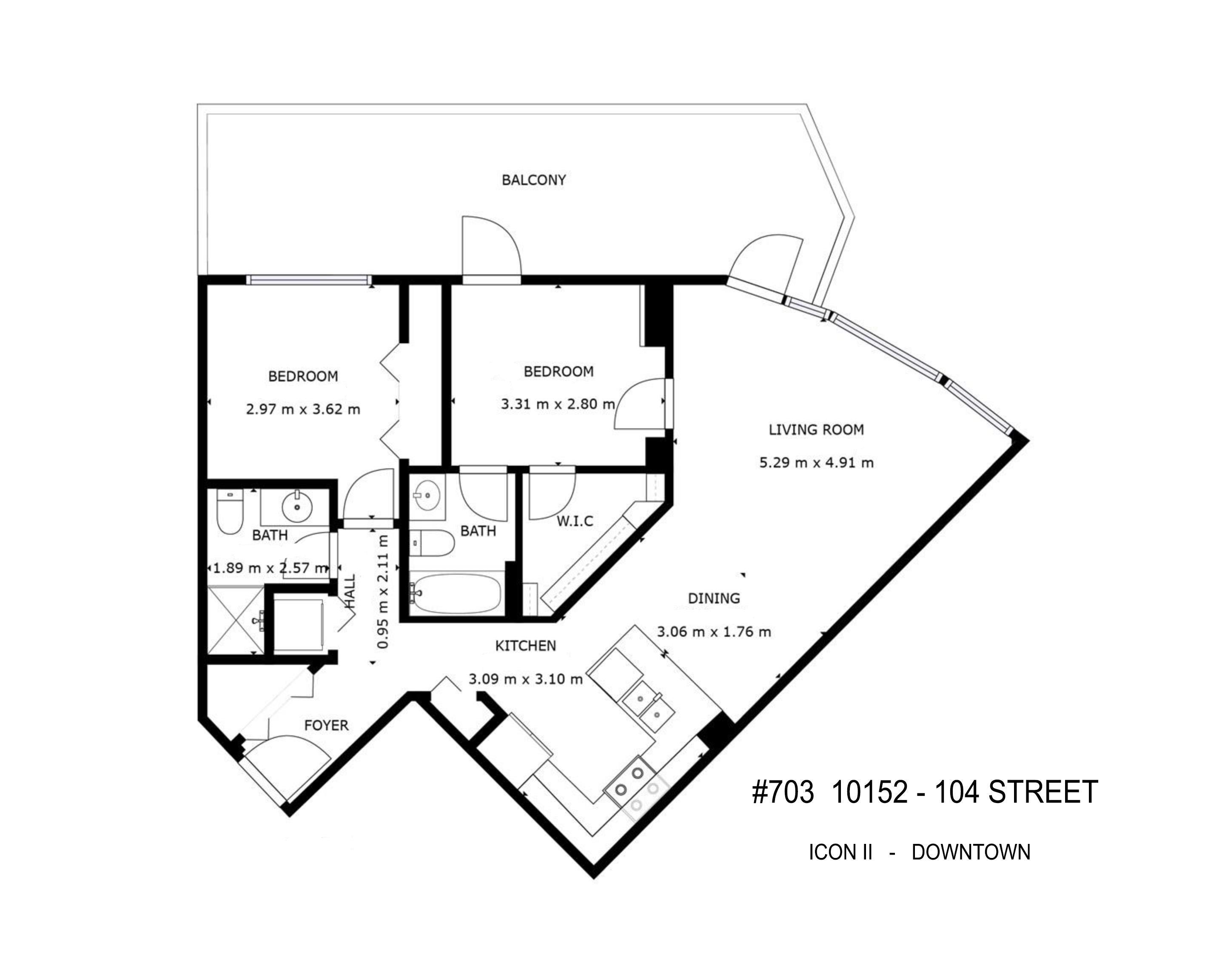 Photo 39 at 703 - 10152 104 Street NW, Downtown, Edmonton