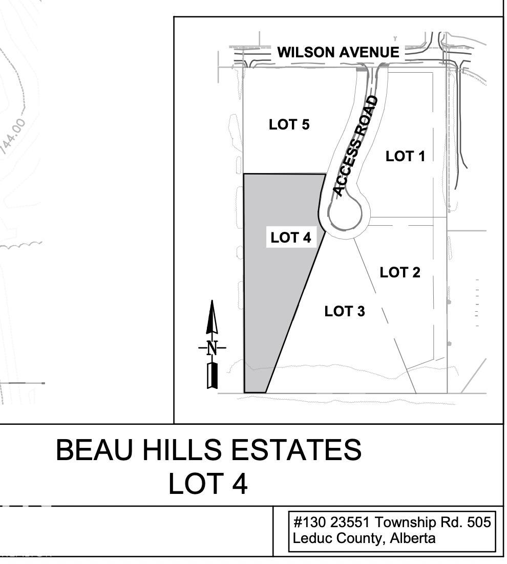 4A 23551 Township Road 505, Beau Hills Estates, Rural Leduc County