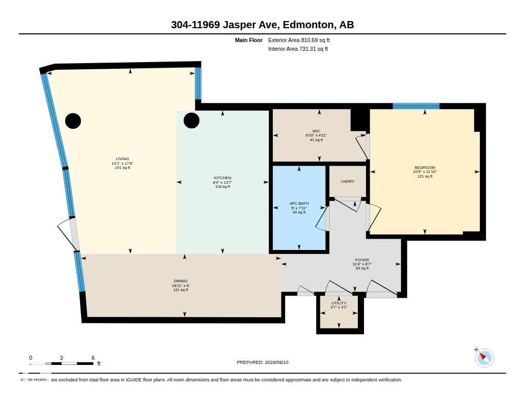 Photo 34 at 304 - 11969 Jasper Avenue NW, Wîhkwêntôwin, Edmonton