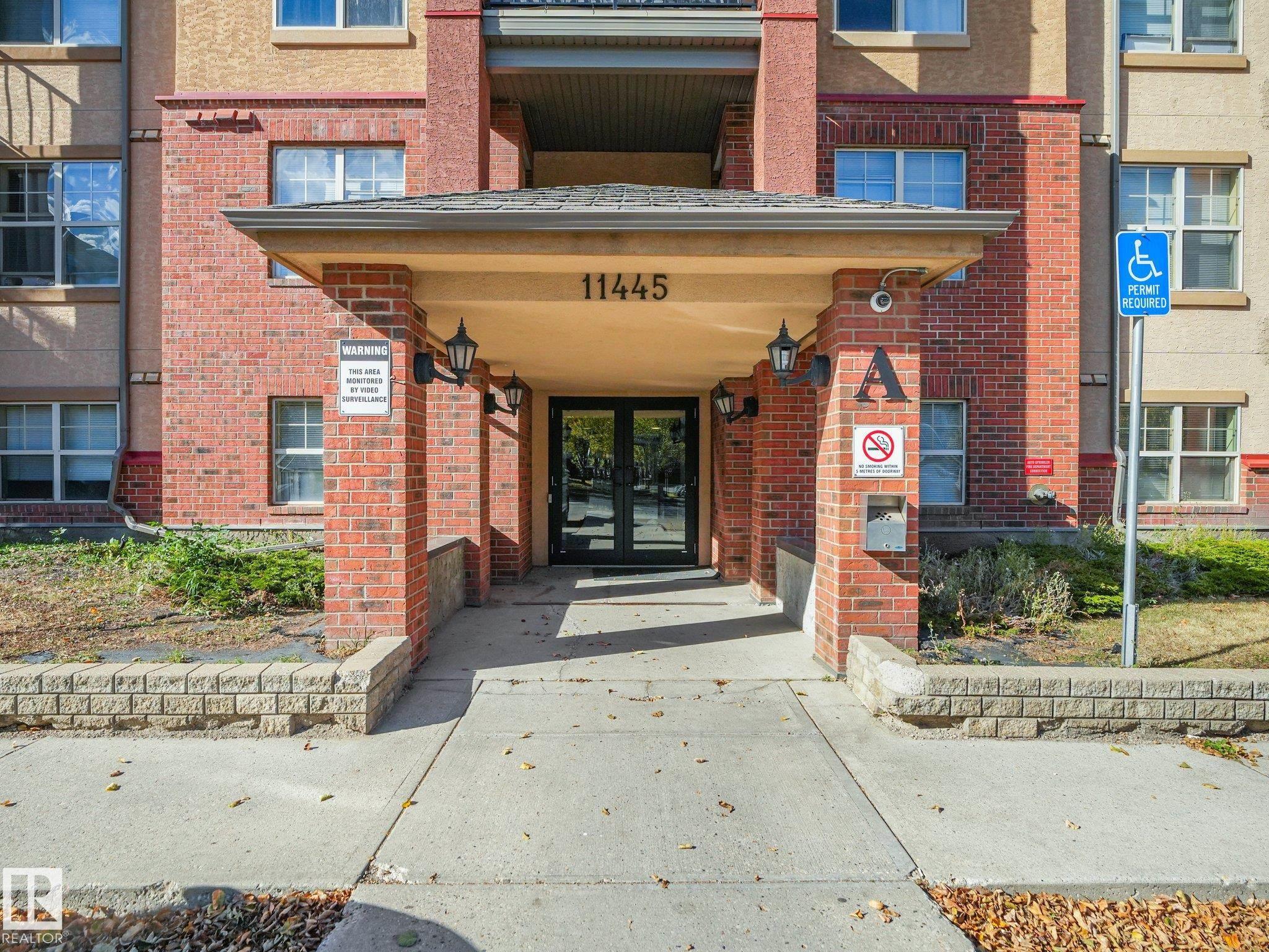 This bright, updated, and turnkey 1-bedroom + 1-bathroom condo in Rutherford Village is completely move-in ready with brand-new vinyl plank flooring and fresh paint throughout. The open-concept design features a spacious great room with room for dining and a well-equipped kitchen offering a large eat-in peninsula, double sink, generous counter space, and ample cabinetry. The primary bedroom boasts a walk-through closet with direct access to the main 4 piece bathroom, complemented by the convenience of in-suite laundry. Step outside to enjoy your private covered balcony overlooking green space, complete with a natural gas BBQ hookup. Extra perks include an underground heated parking stall, 2 secure storage cages in parkade storage room, and all-inclusive condo fees covering heat, water, and electricity. Perfectly located within walking distance to grocery stores, schools, and bike trails, with quick access to the LRT, South Edmonton Common, Anthony Henday Drive, and Highway 2. Welcome HOME!
