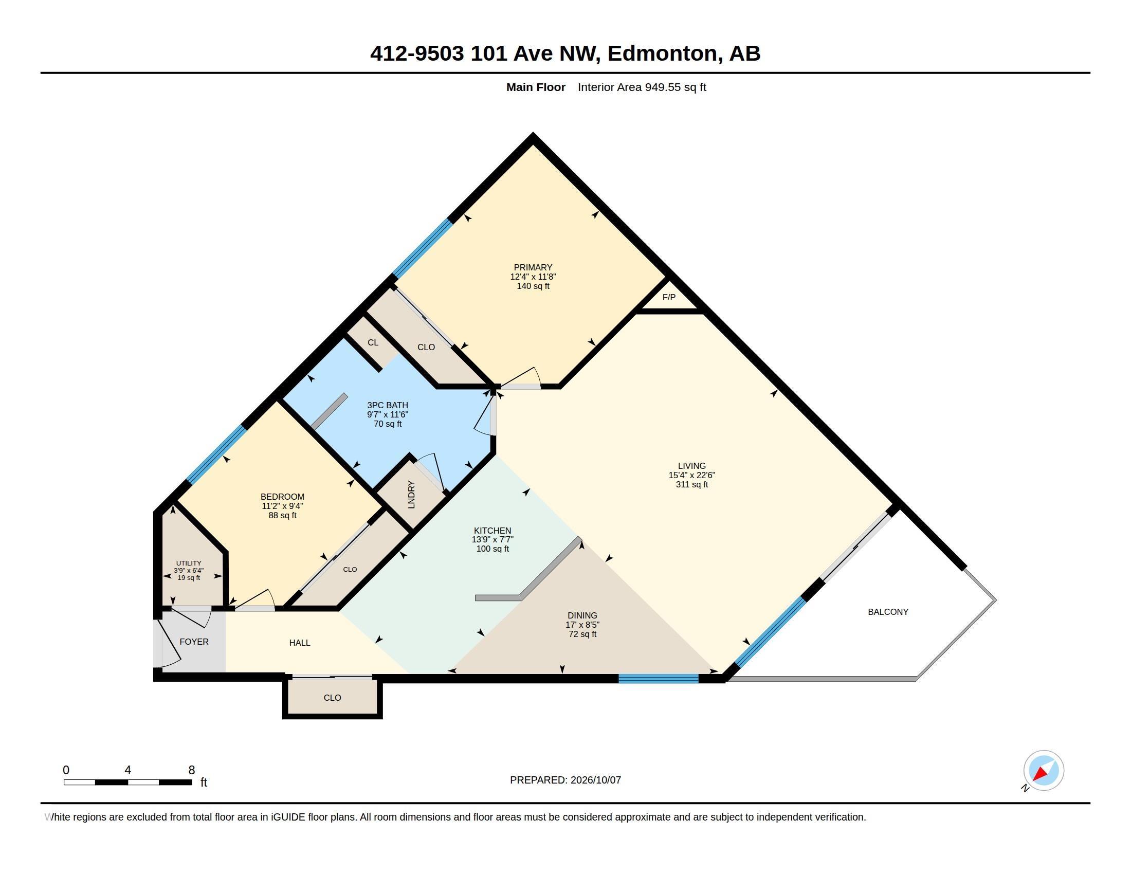 Photo 48 at 412 - 9503 101 Avenue NW, Riverdale, Edmonton