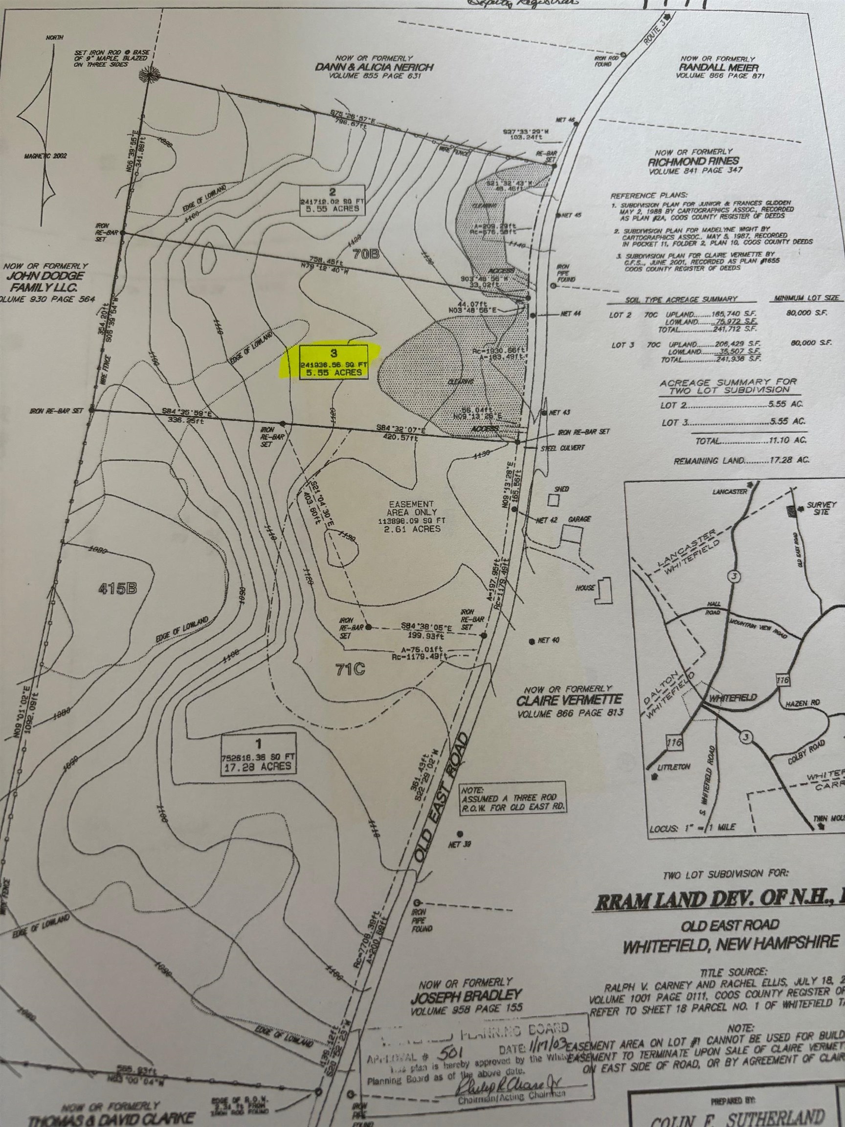 Lot 3 Old East Rd, Whitefield, NH 03598