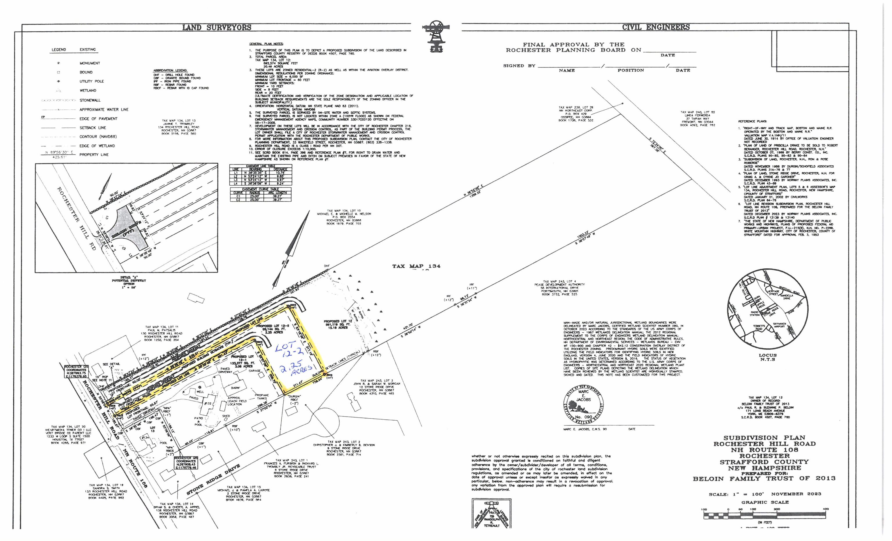 Lot 12-2 Rochester Hill Rd, Rochester, NH 03867