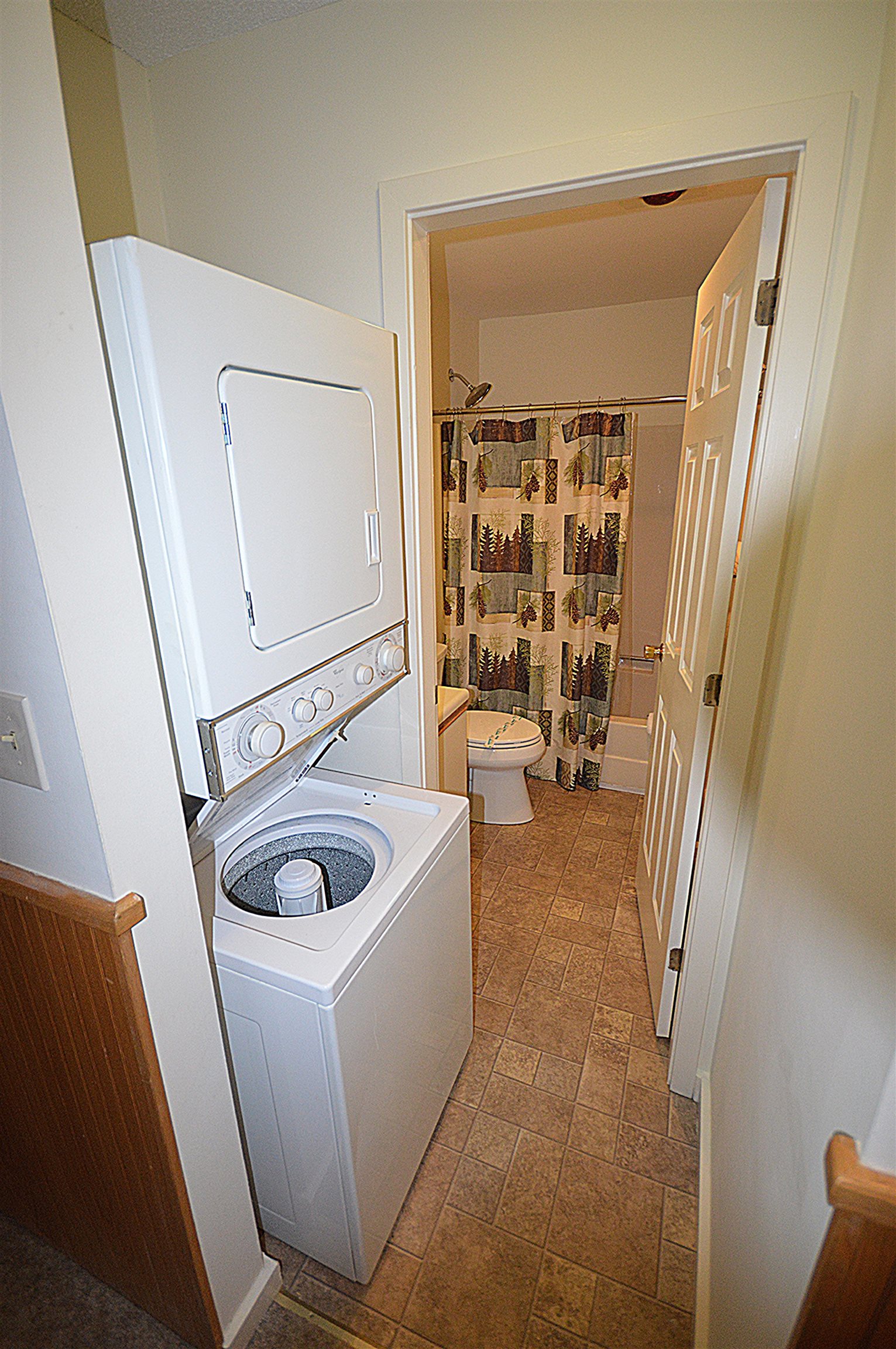 2nd Floor Laundry into Bathroom