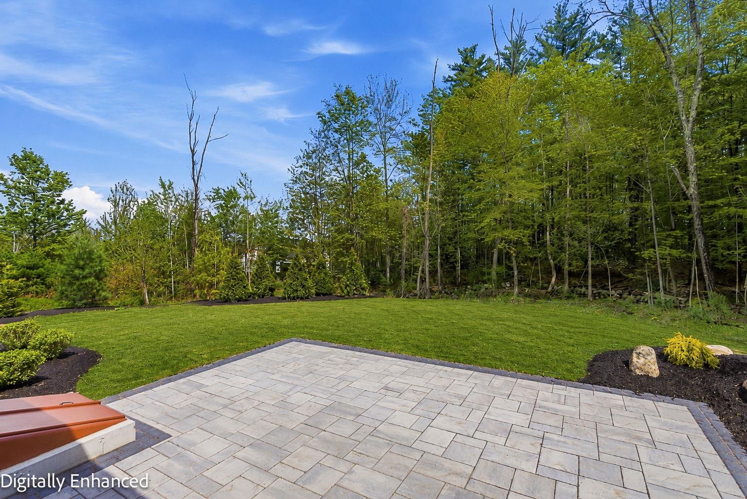 Paver Patio off Living Room