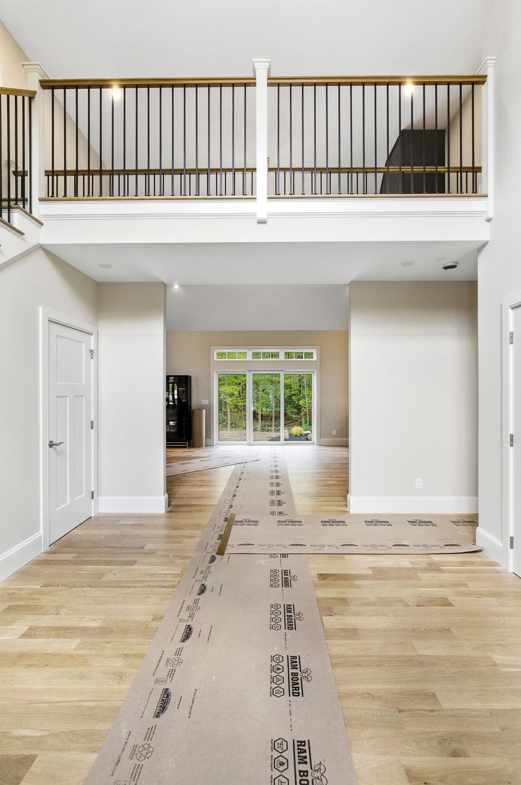 Catwalk Overlooks Entry & Living Room