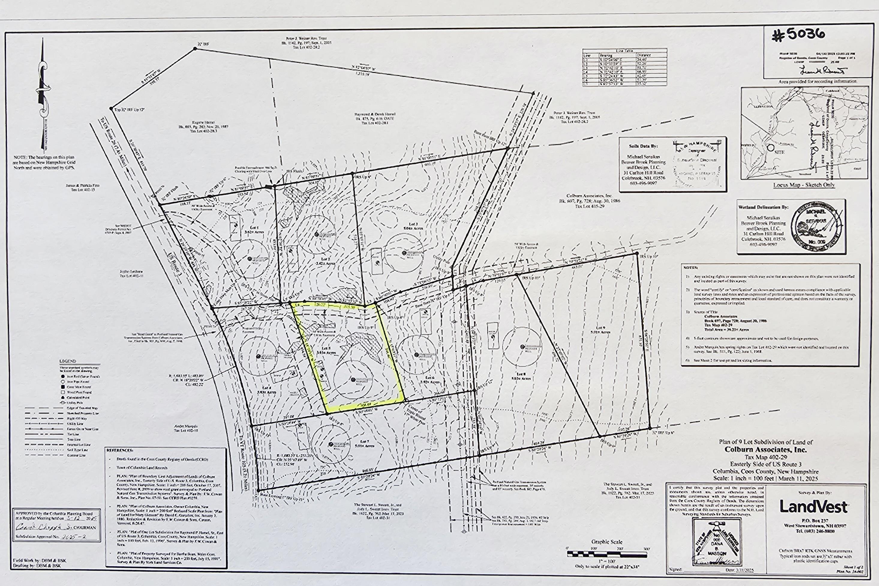 Lot 5 Colburn Dr, Columbia, NH 03576