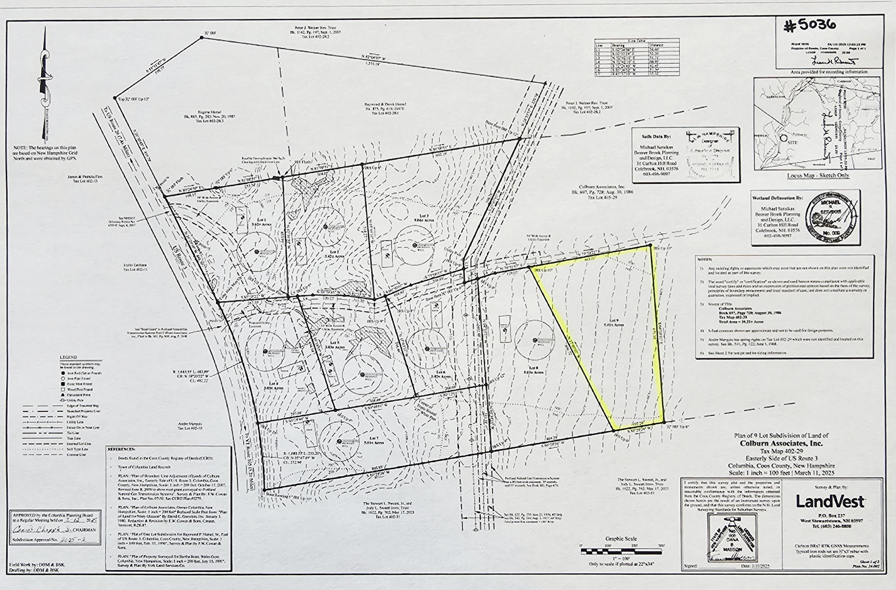 Lot 9 Colburn Dr, Columbia, NH 03576