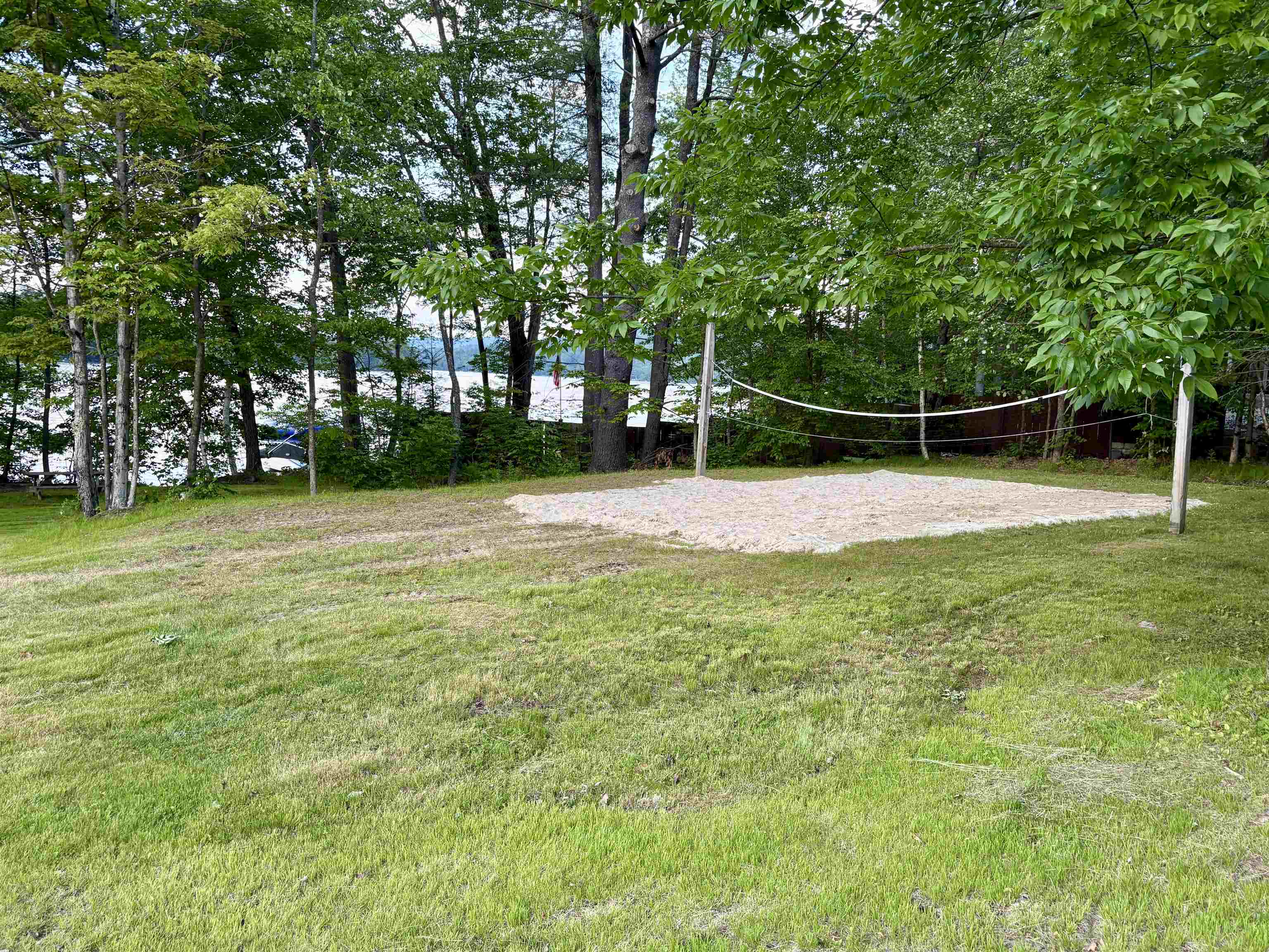 Play area at the beach