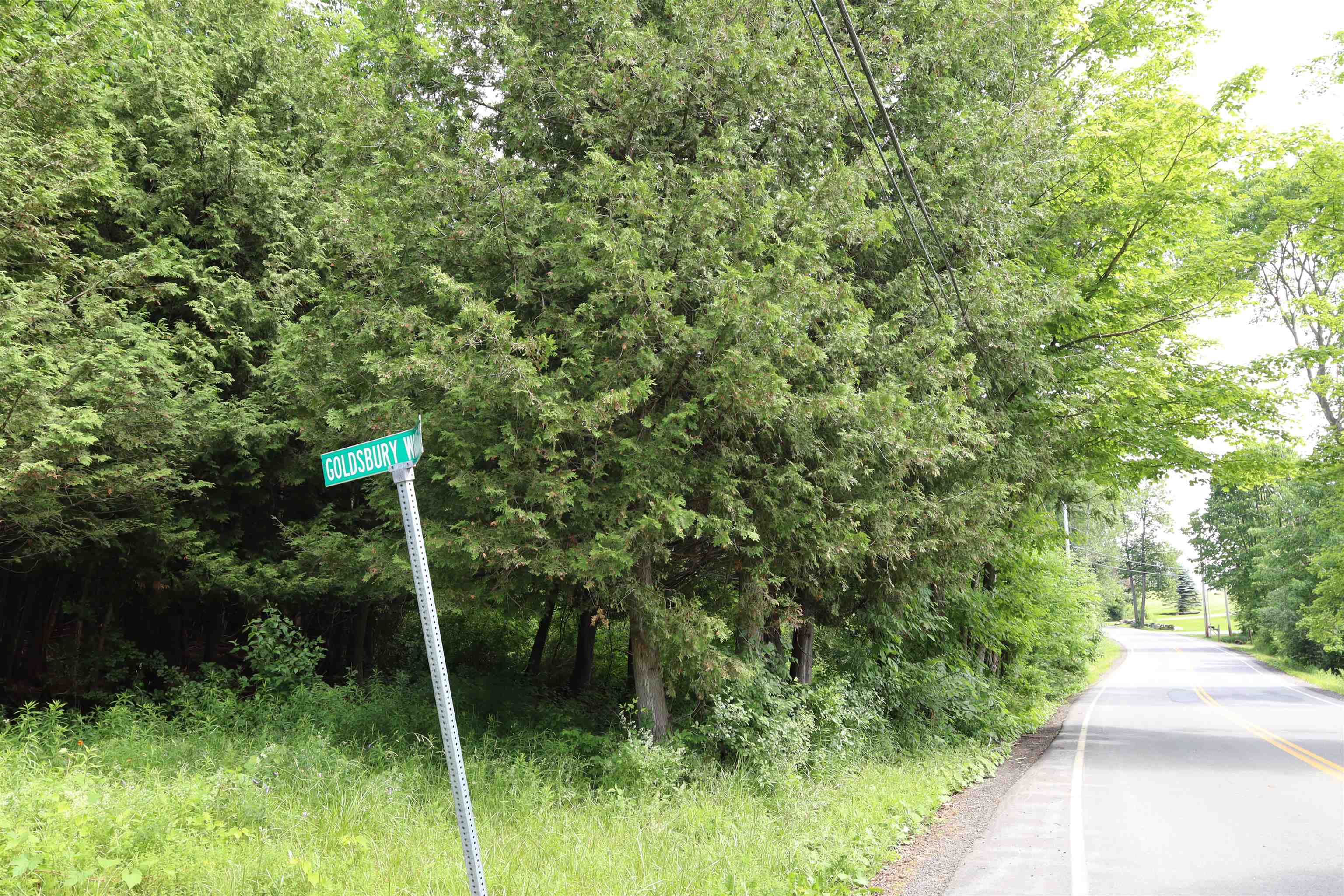 lot along Richardson Road