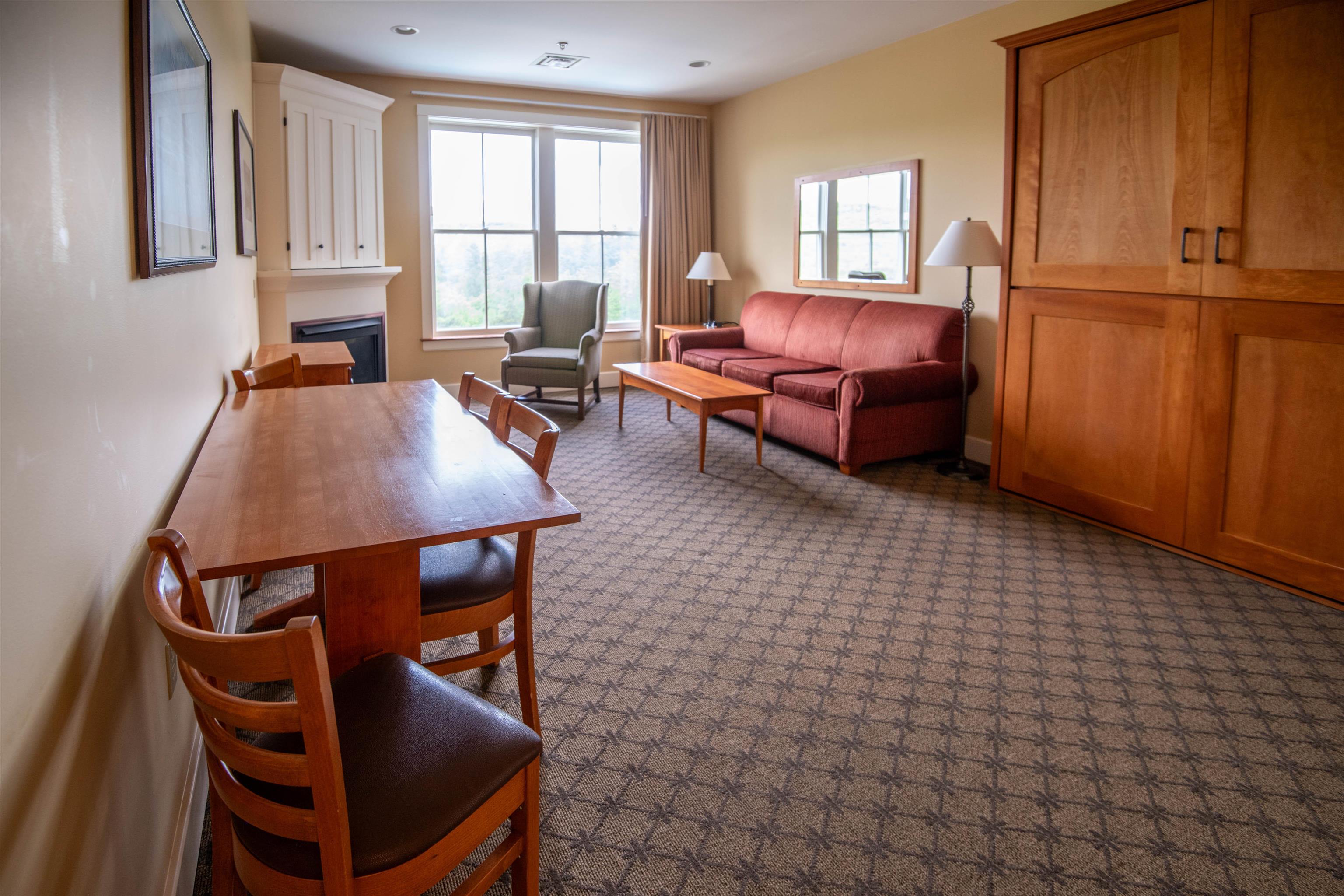 Living Area w/ Murphy bed