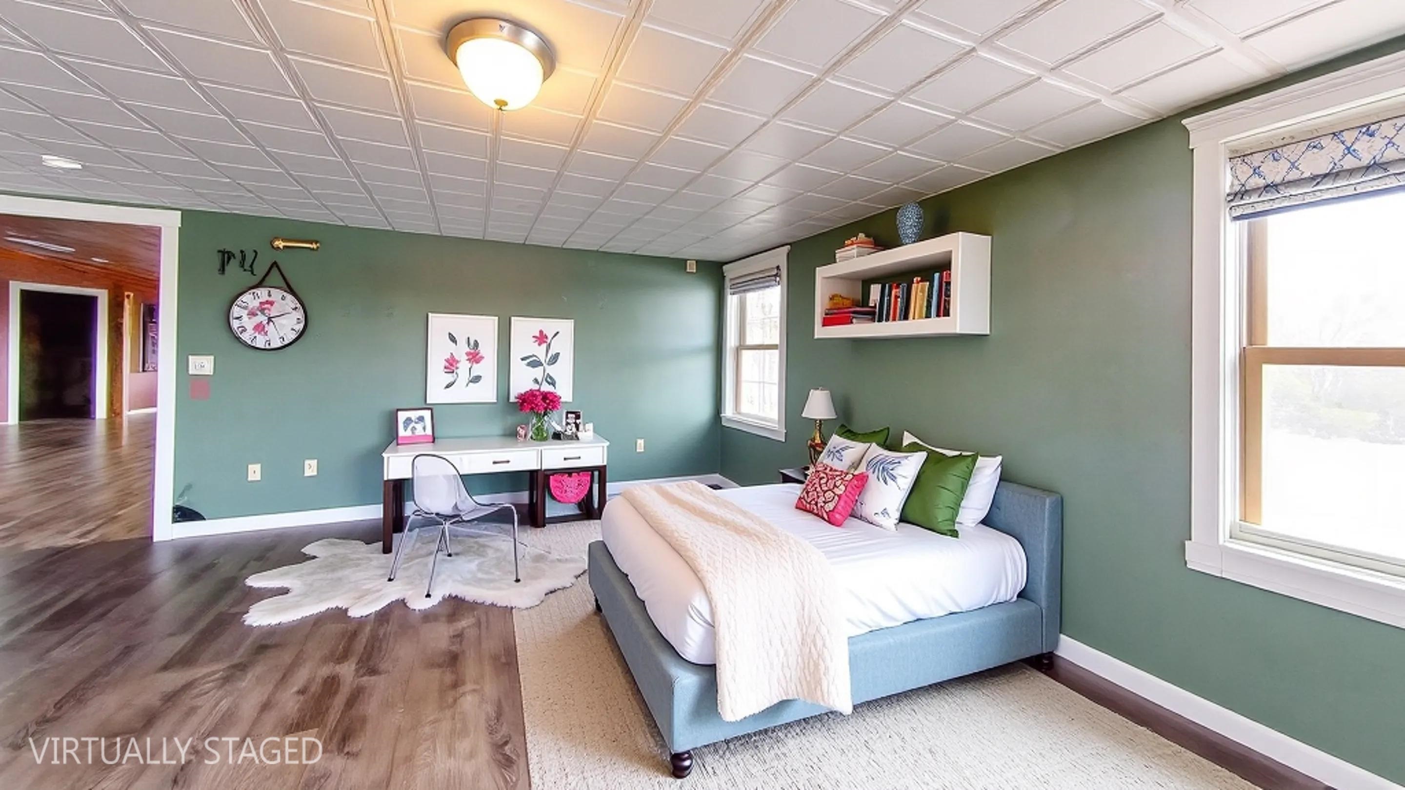 bedroom 2 - virtually staged