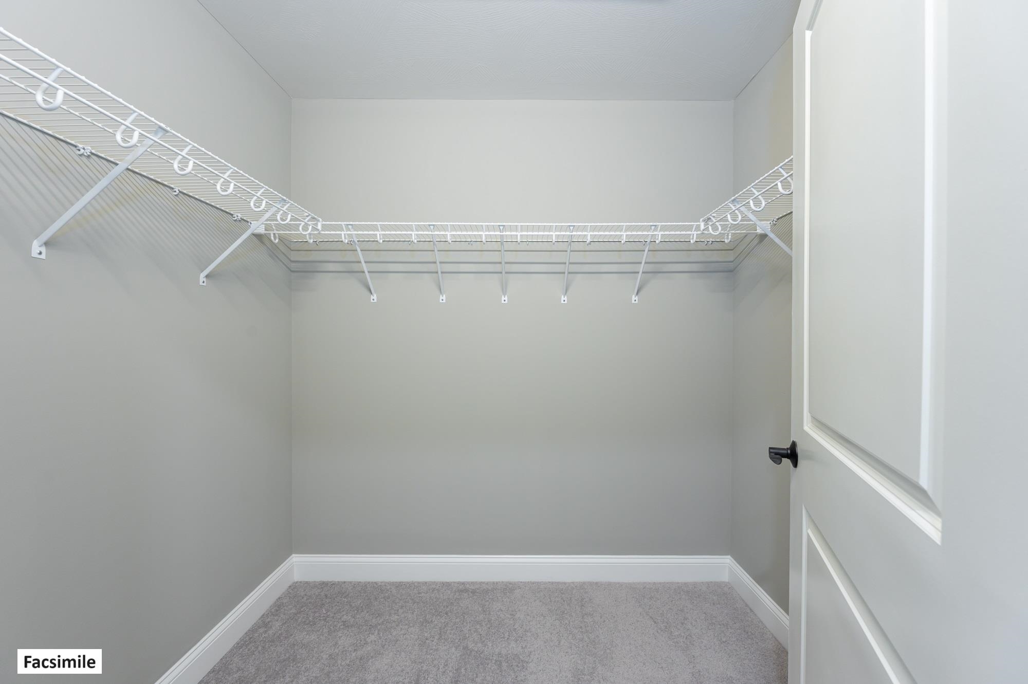 Large primary closet