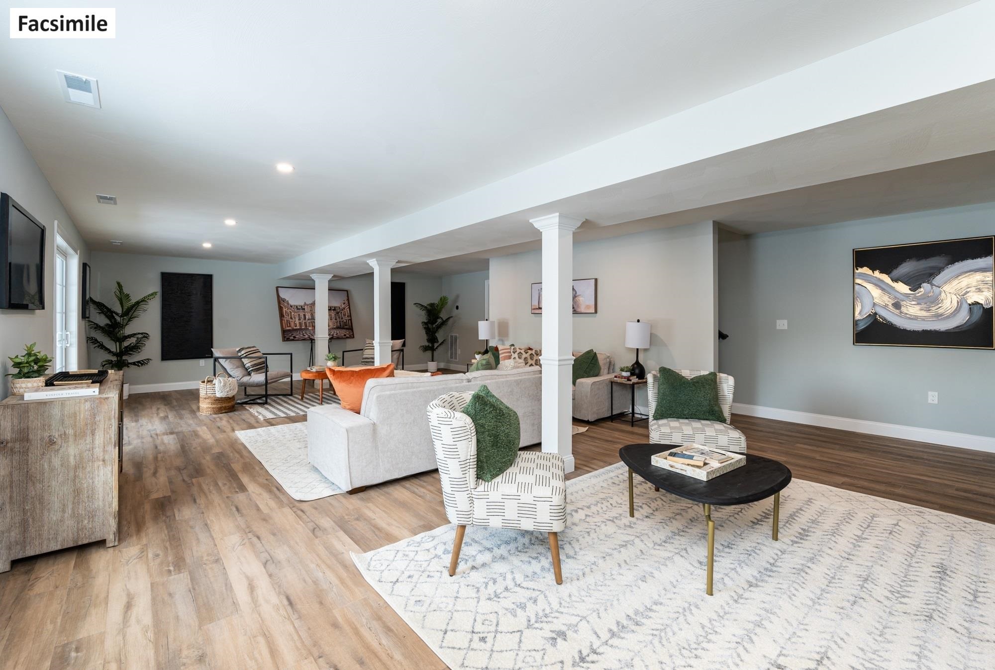 Optional finished basement