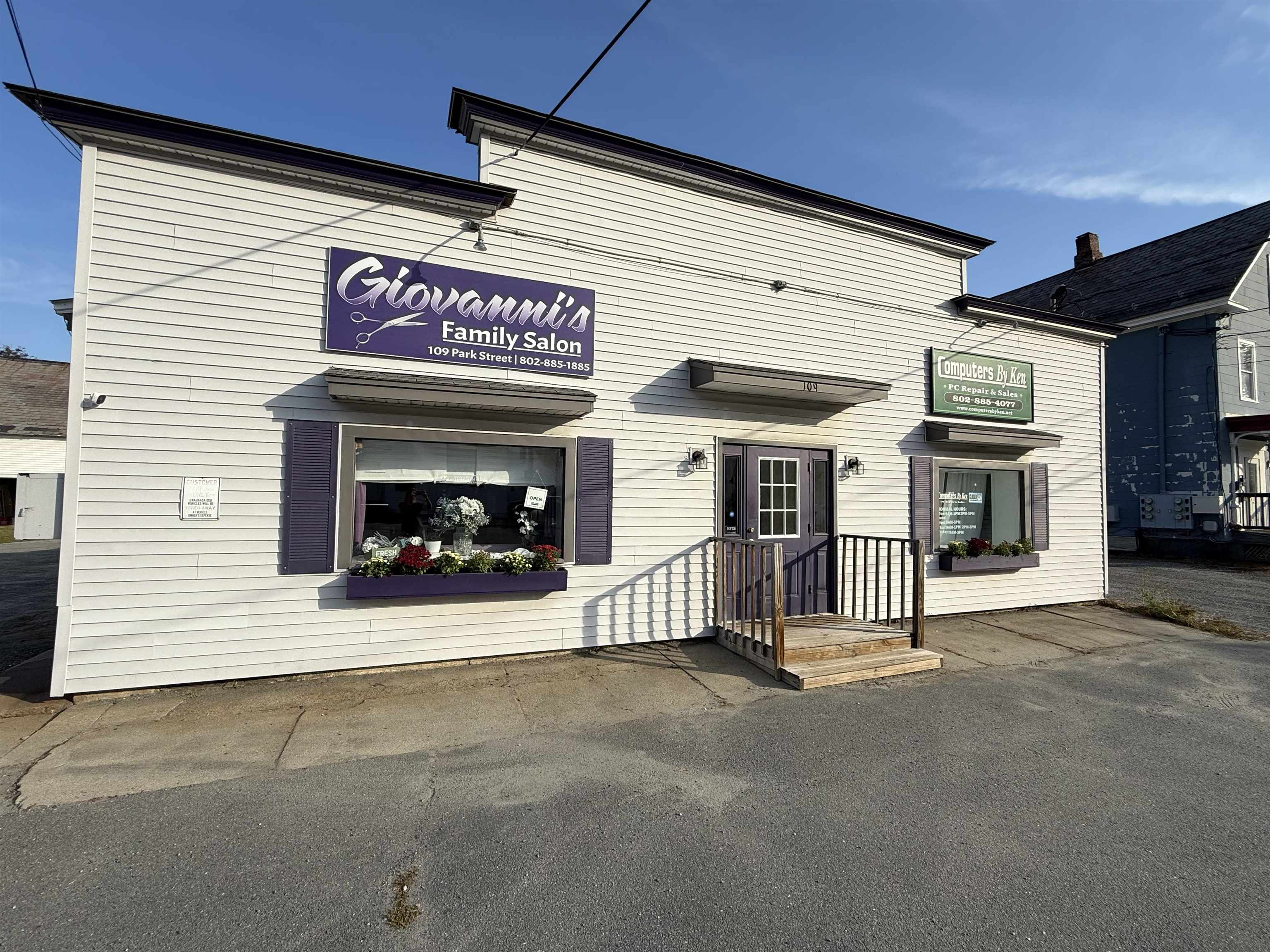 SPRINGFIELD VT&nbsp;Commercial Property for sale $$205,000 | $81 per sq.ft.