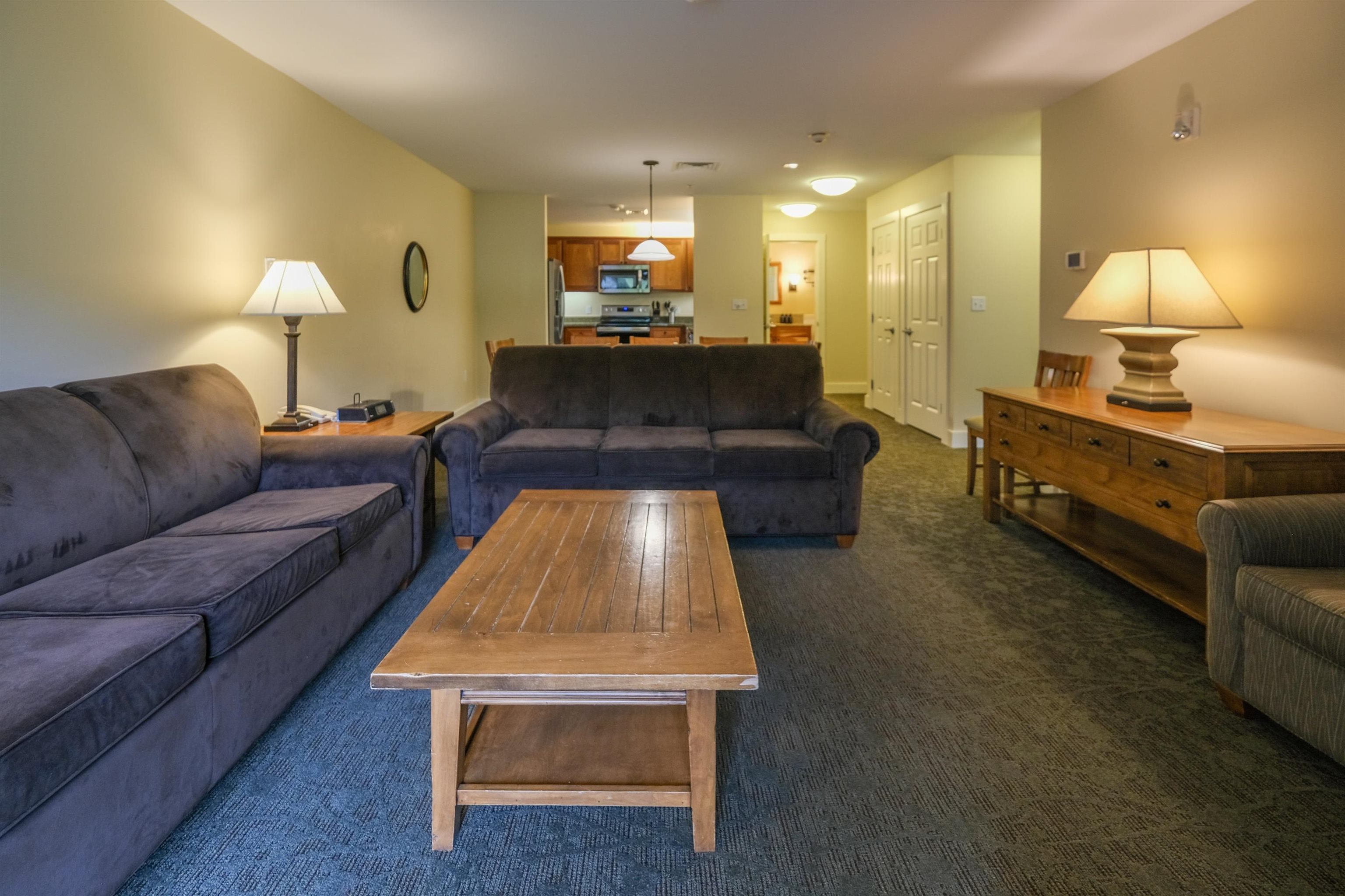 Lots of space and pull out sofa