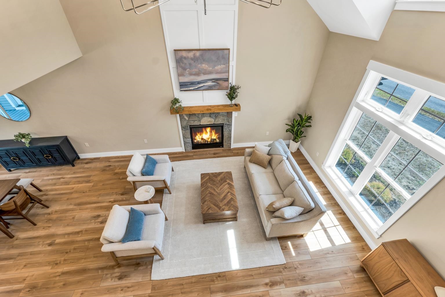 View From Upstairs Landing