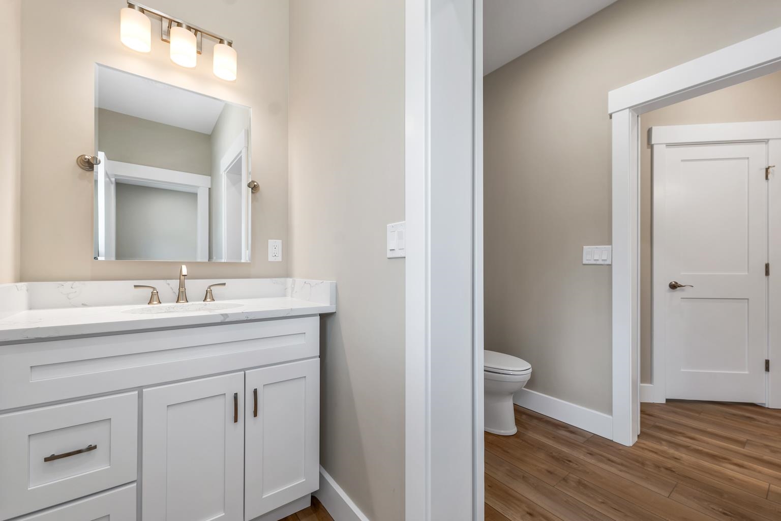 Bedroom 3 Vanity in Jack and Jill Bath