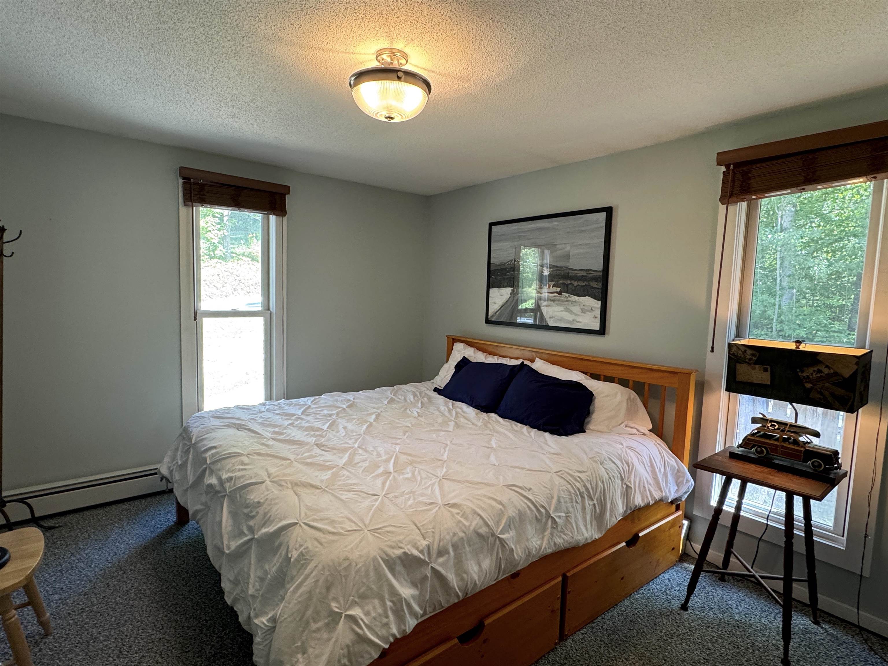Bright first floor bedroom