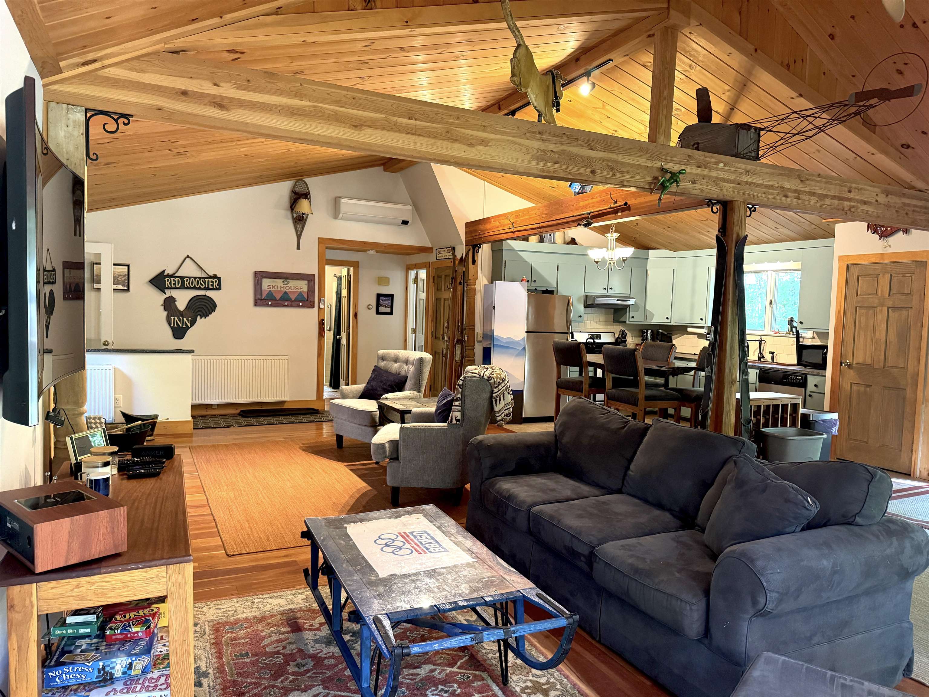 Lots of cozy hangout spots