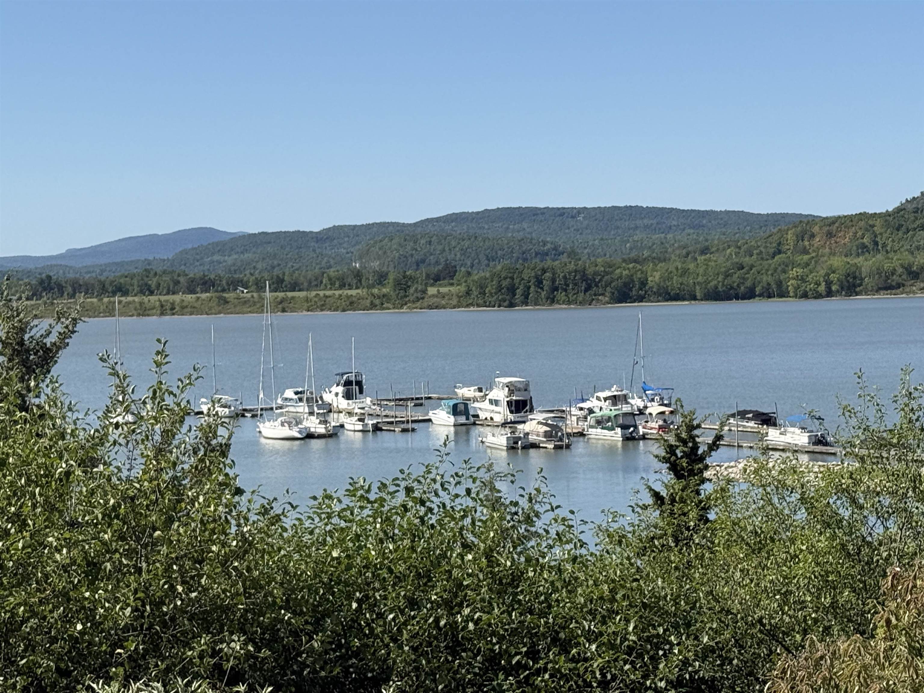 View of the Dock from Grounds