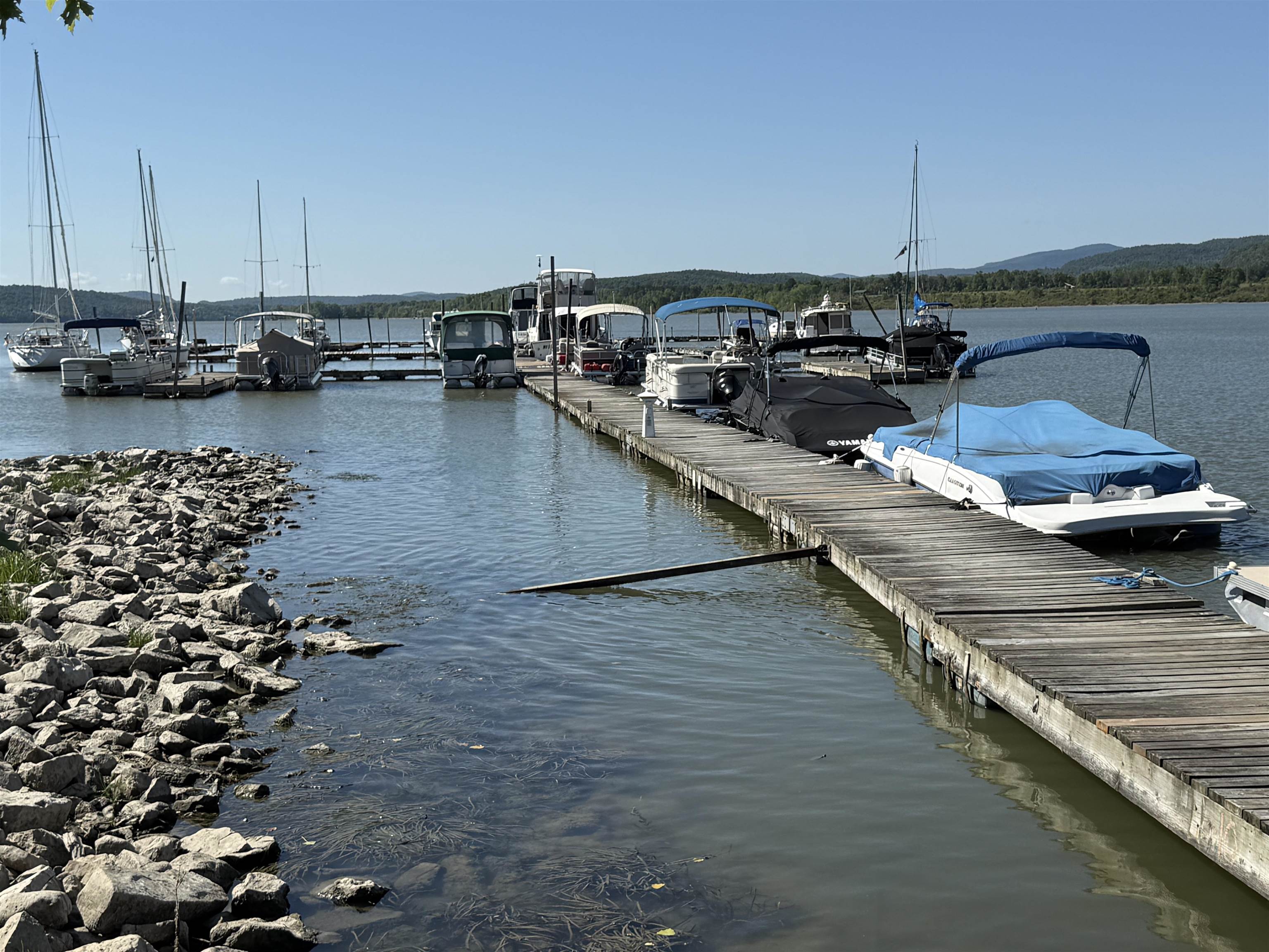 Walkway to the docks