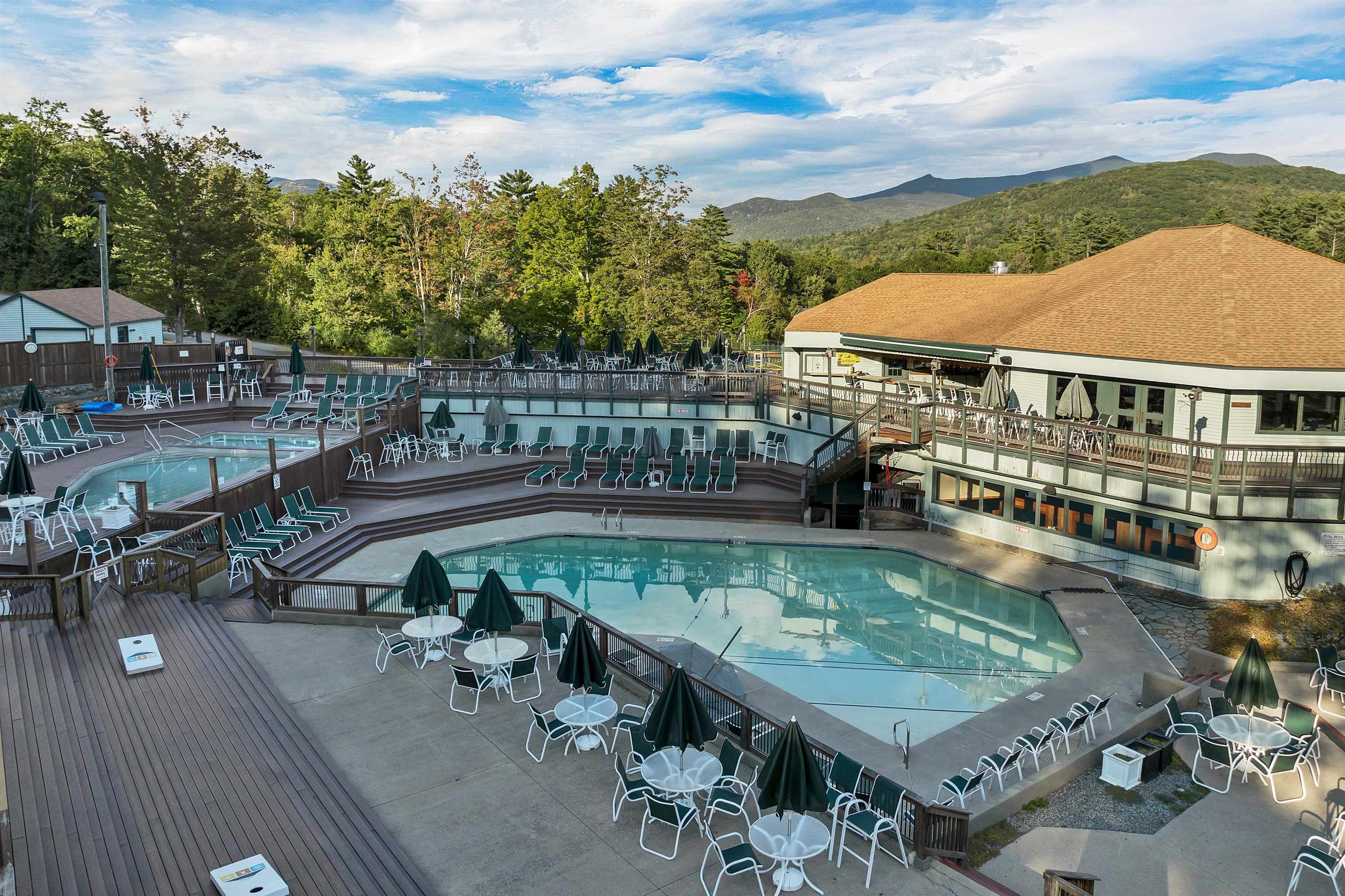 Multiple indoor and outdoor pools