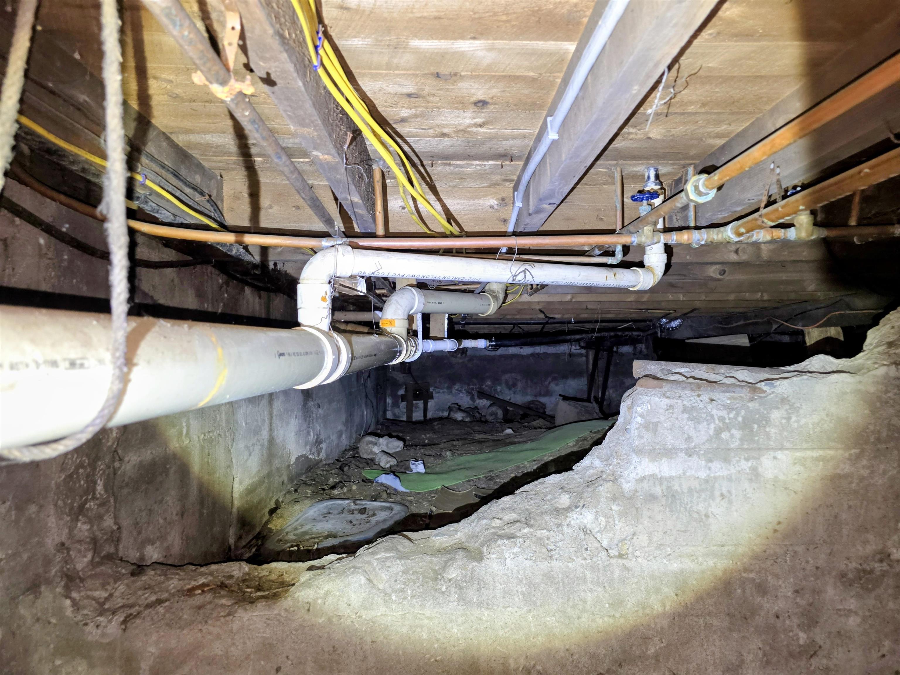 Basement Crawl space