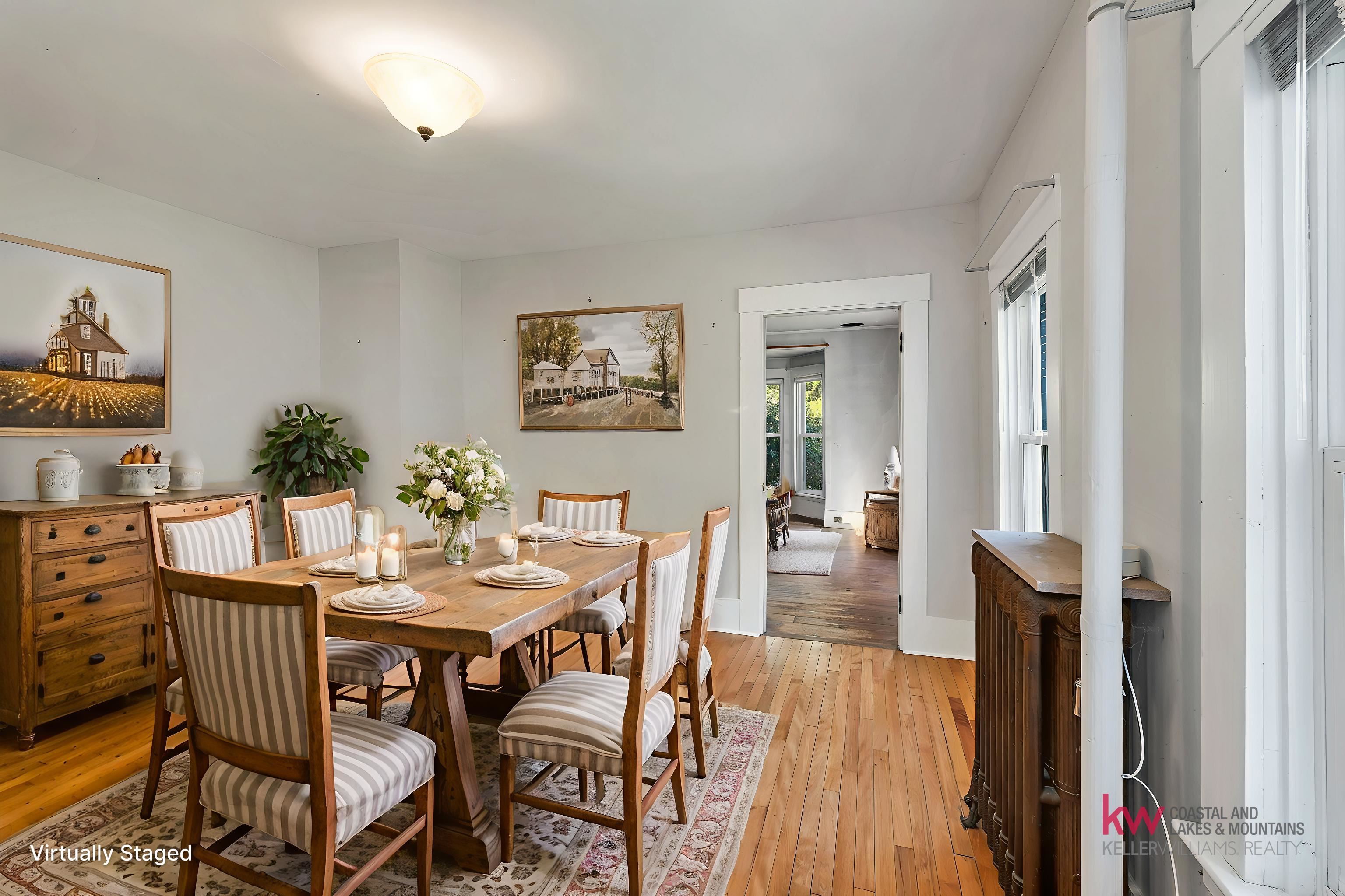 Dining Room Virtually Staged