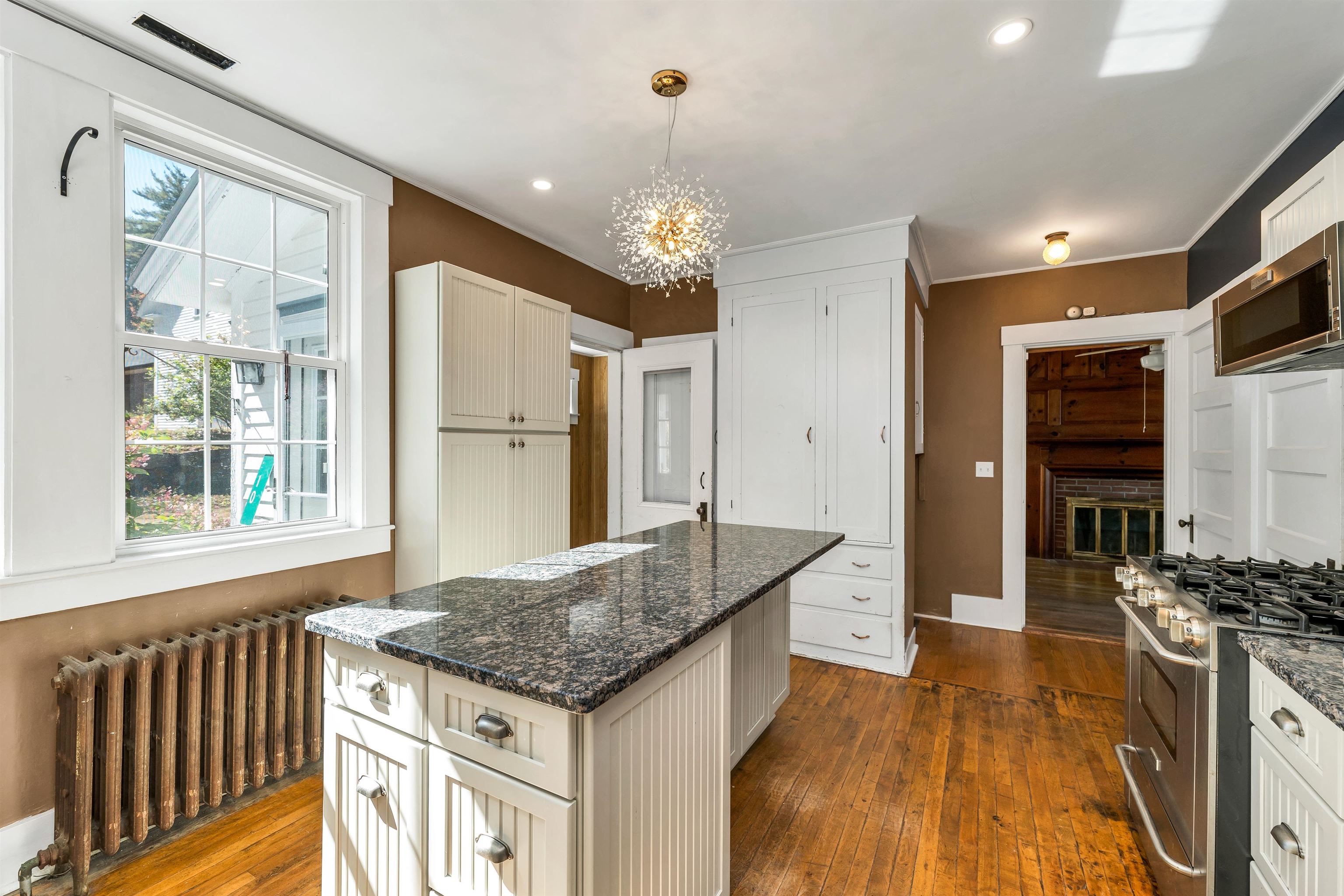 With a center island